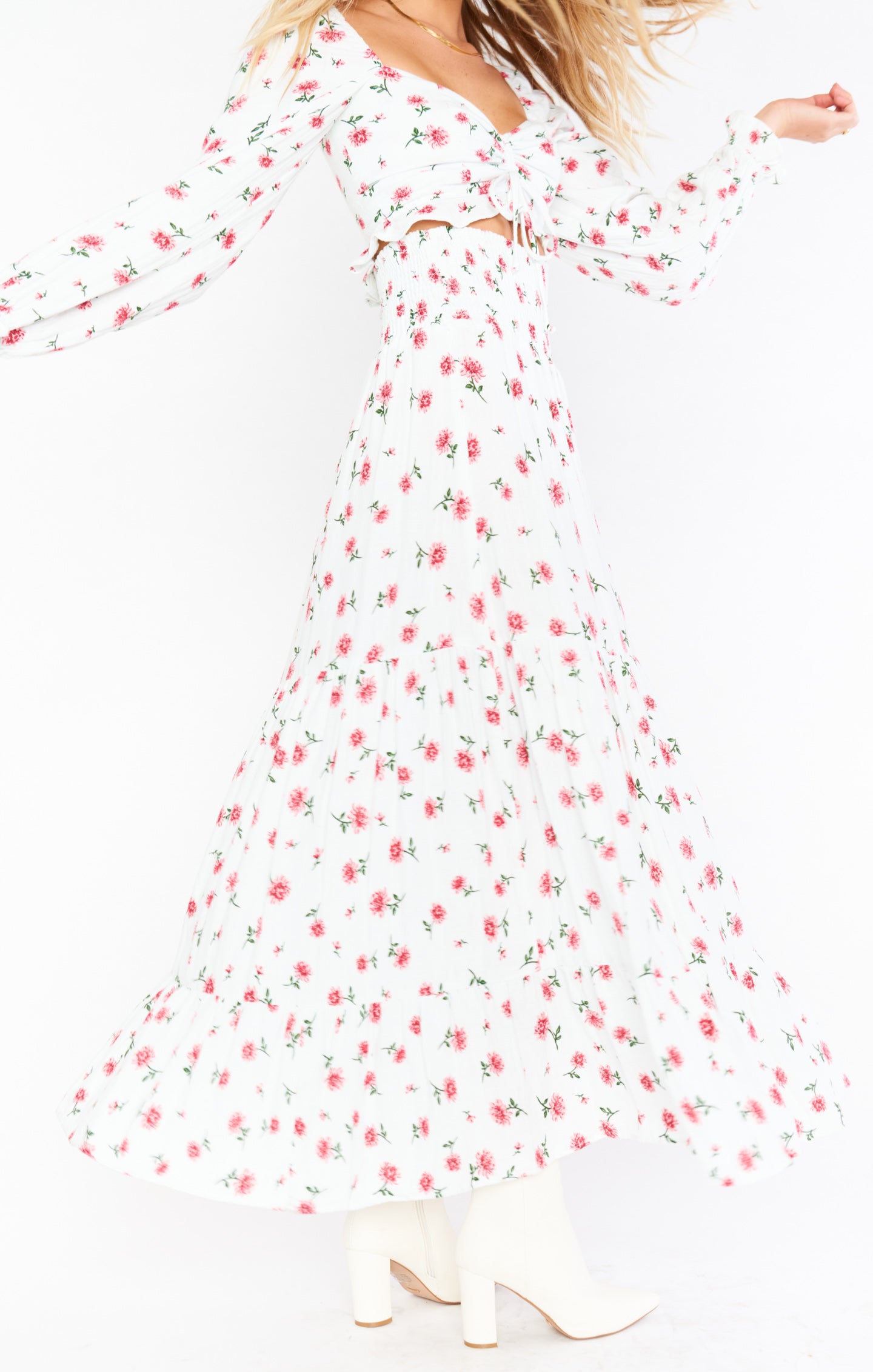 Boho Floral Convertible Skirt Dress - Sadie by Darling Ditsy