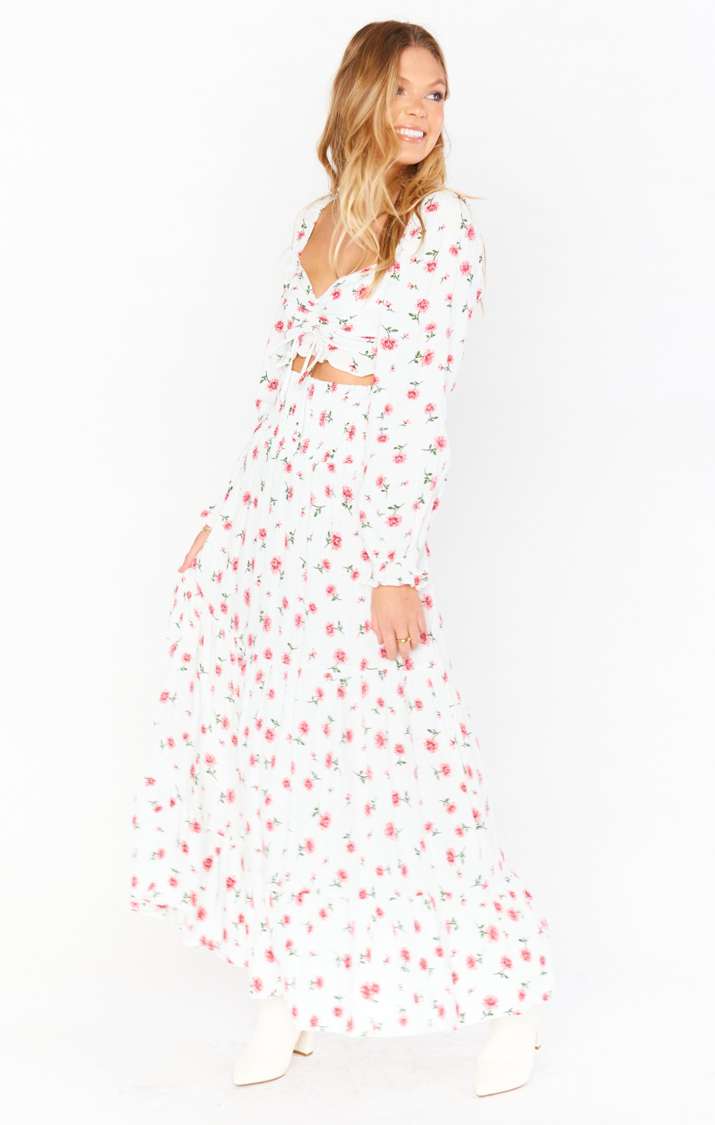 Boho Floral Convertible Skirt Dress - Sadie by Darling Ditsy