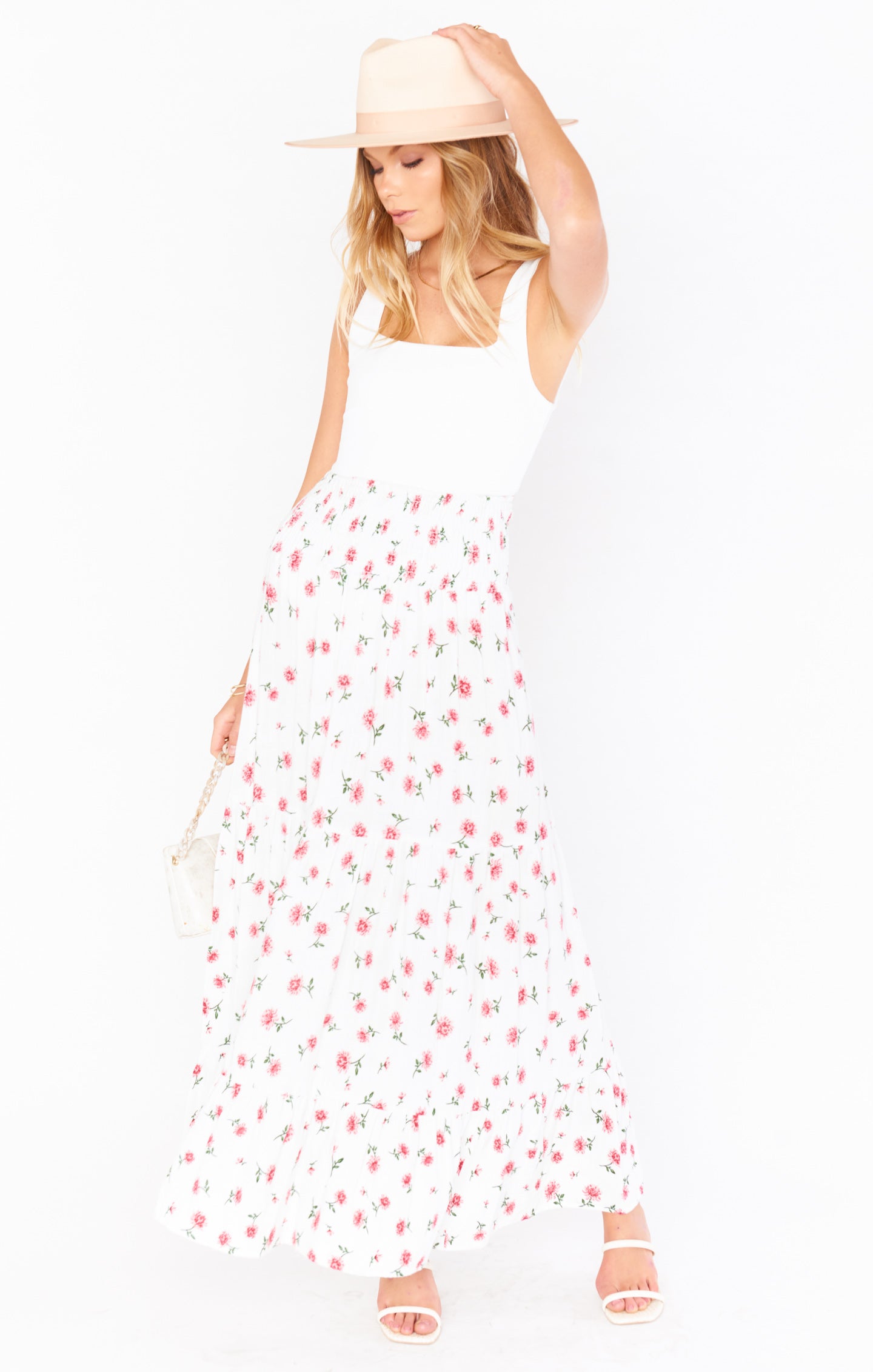 Boho Floral Convertible Skirt Dress - Sadie by Darling Ditsy