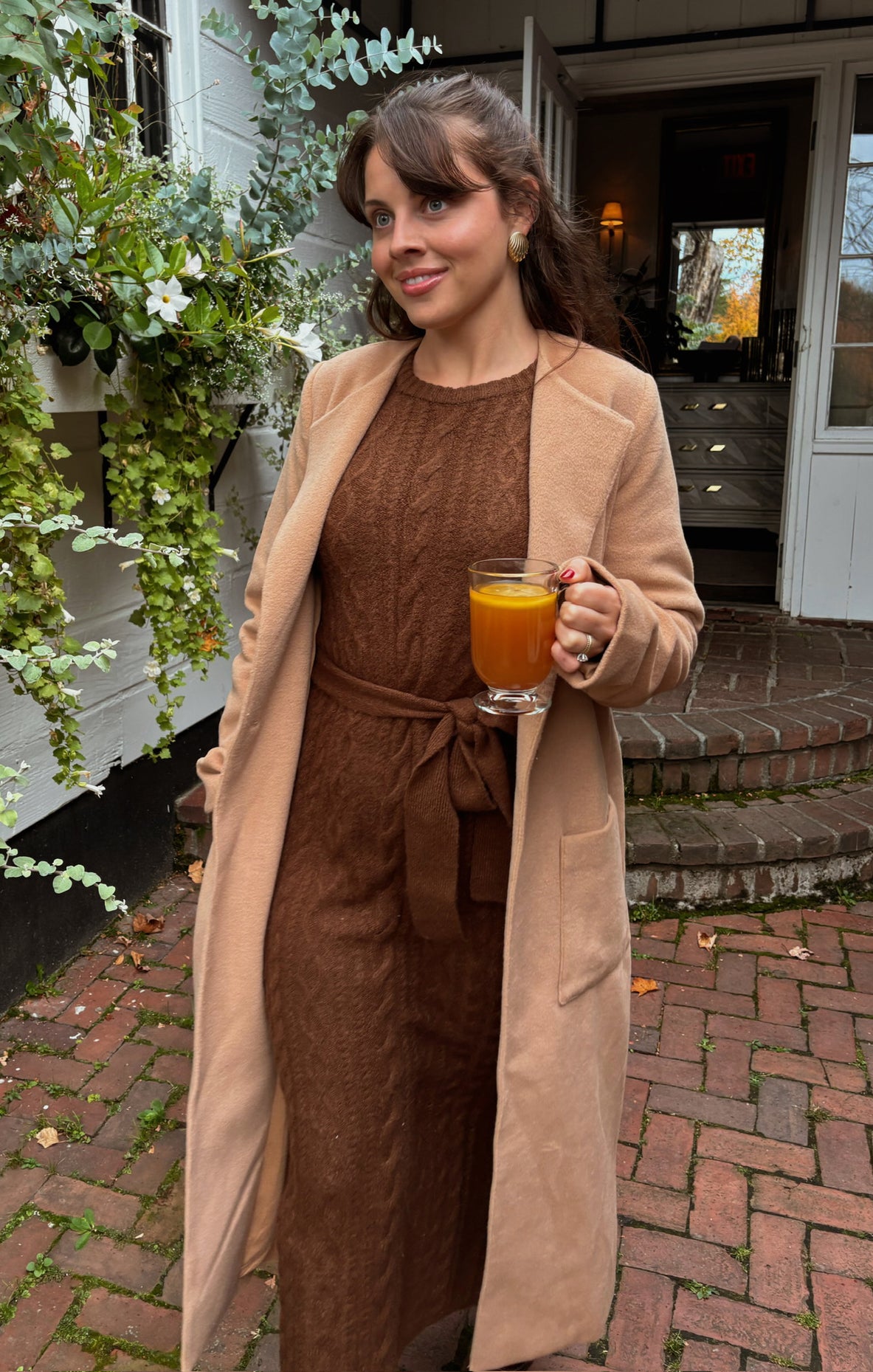 Brushed Cognac Amsterdam Jacket for Men & Women | Neutral Outerwear