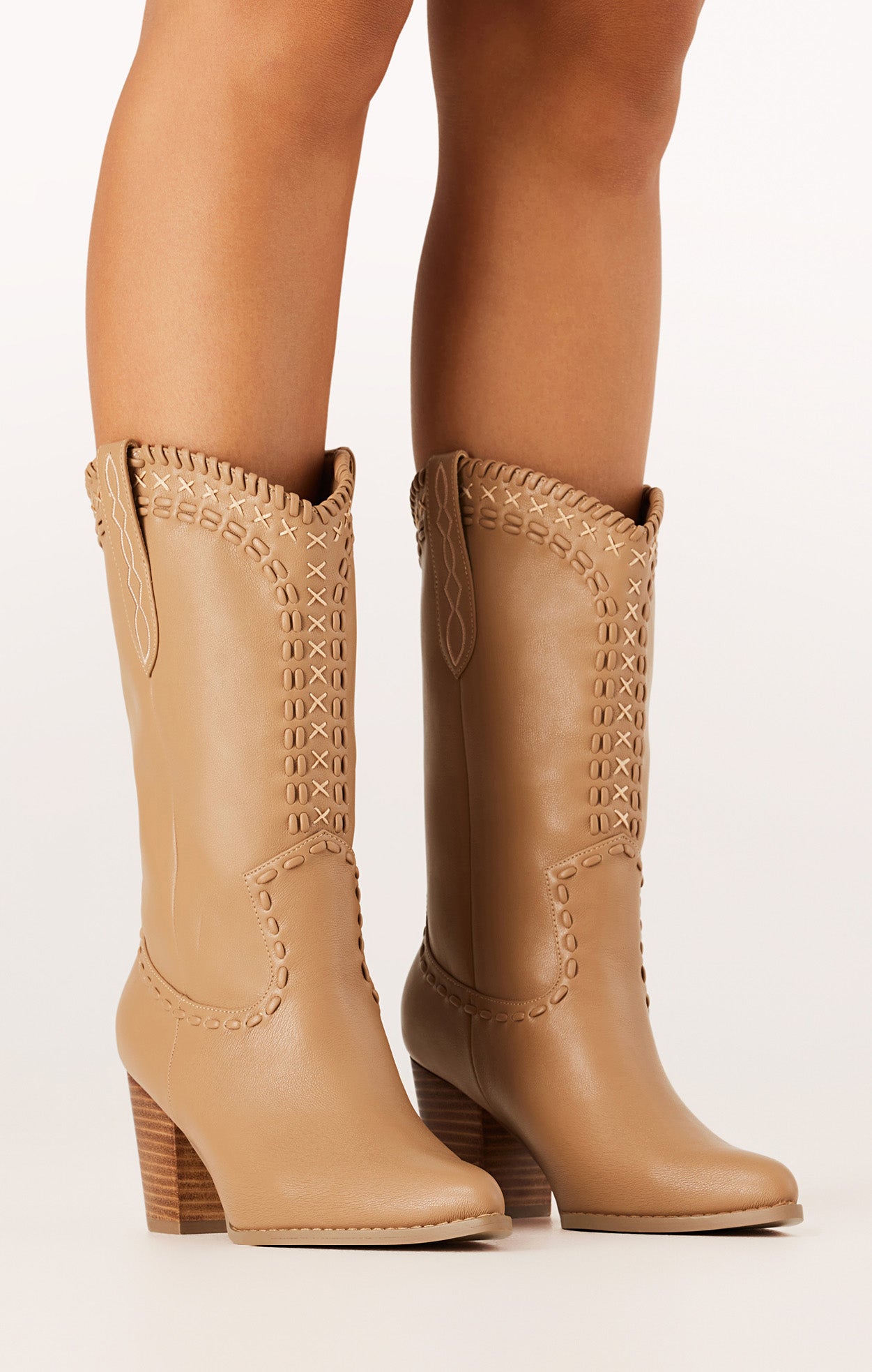Billini Fulya Leather Boots for Women - Oak