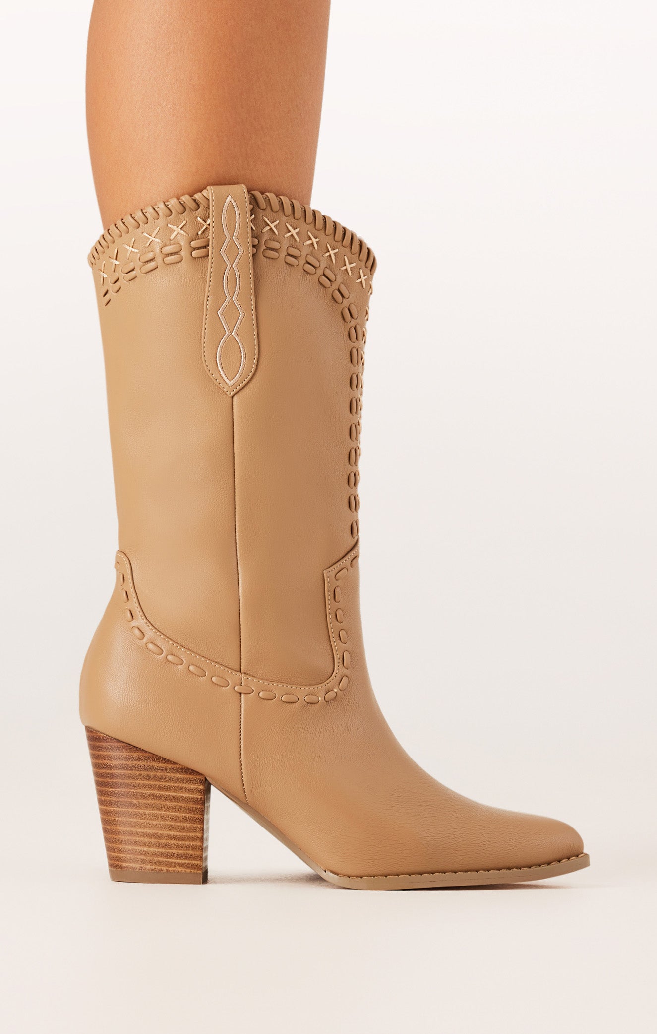 Billini Fulya Leather Boots for Women - Oak