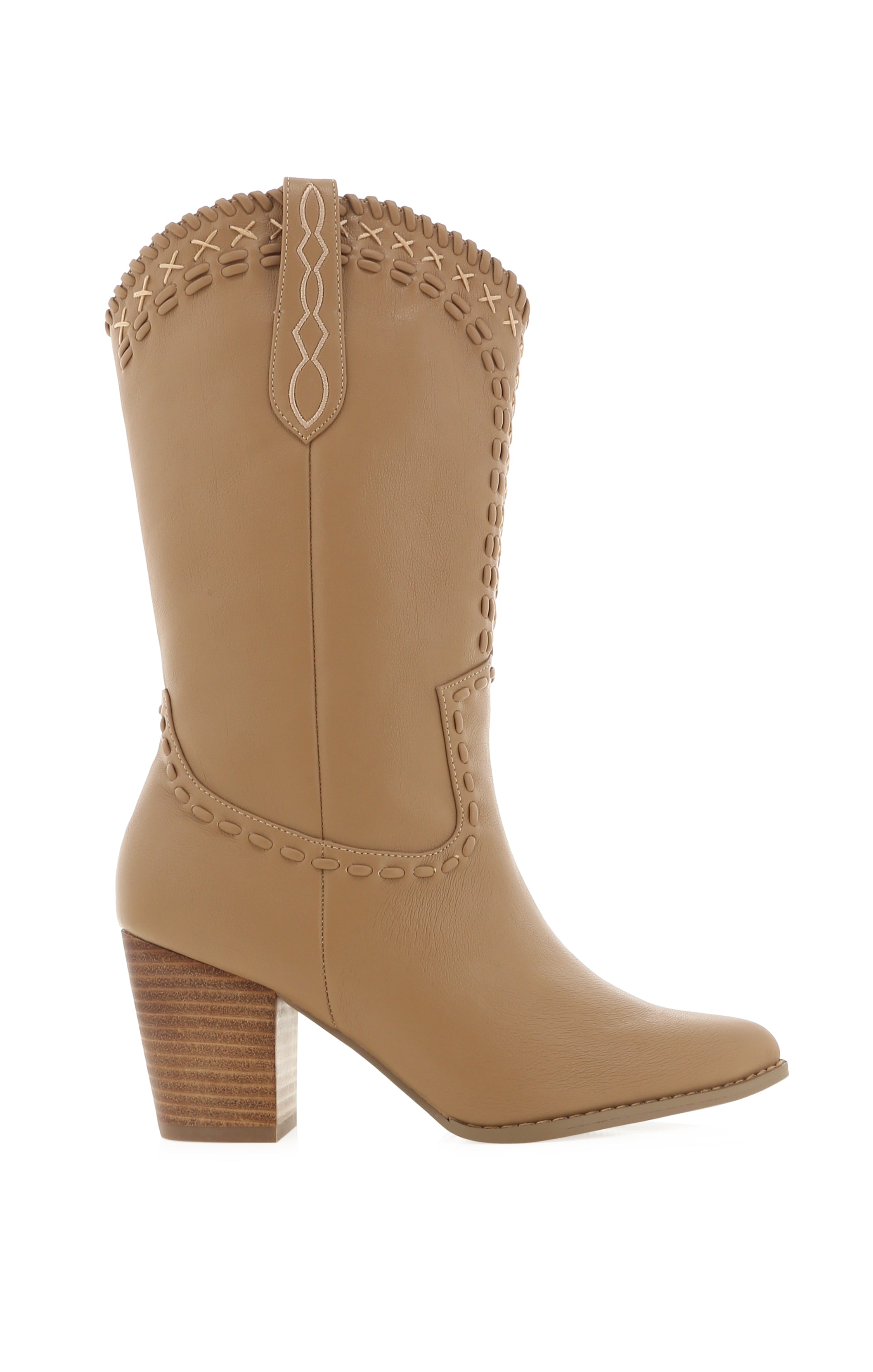 Billini Fulya Leather Boots for Women - Oak