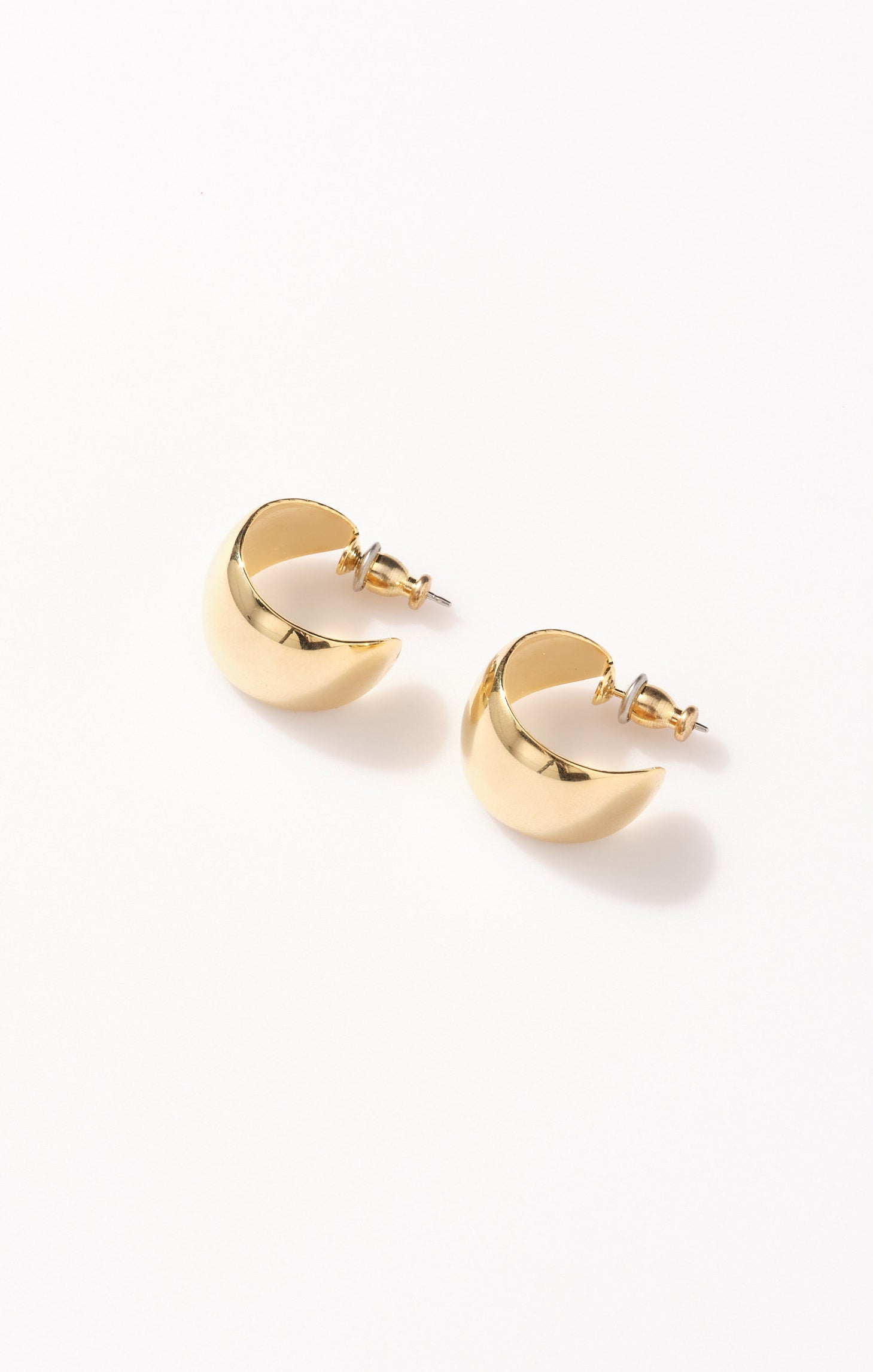 Faithy Jewels Gold Mini Hoop Earrings – Lightweight & Stylish