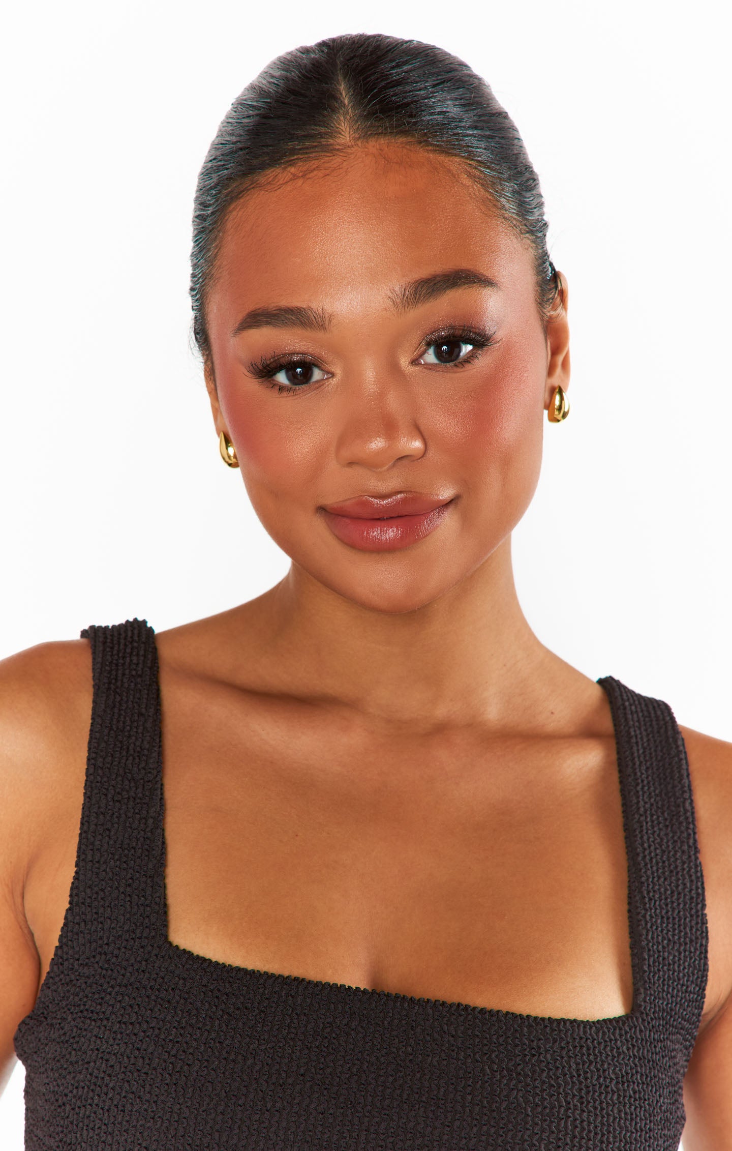 Faithy Jewels Gold Mini Teardrop Stud Earrings