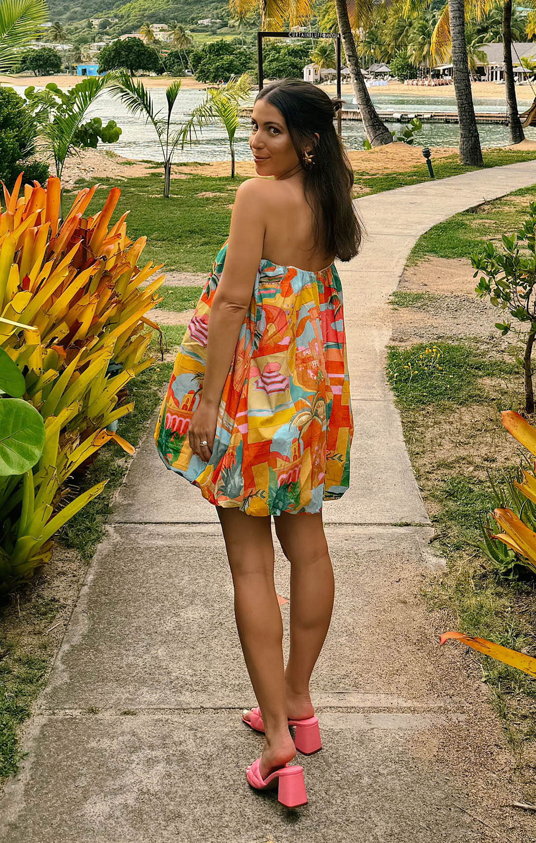 Beverly Bubble Mini Dress - Strapless A-Line with Bubble Hem