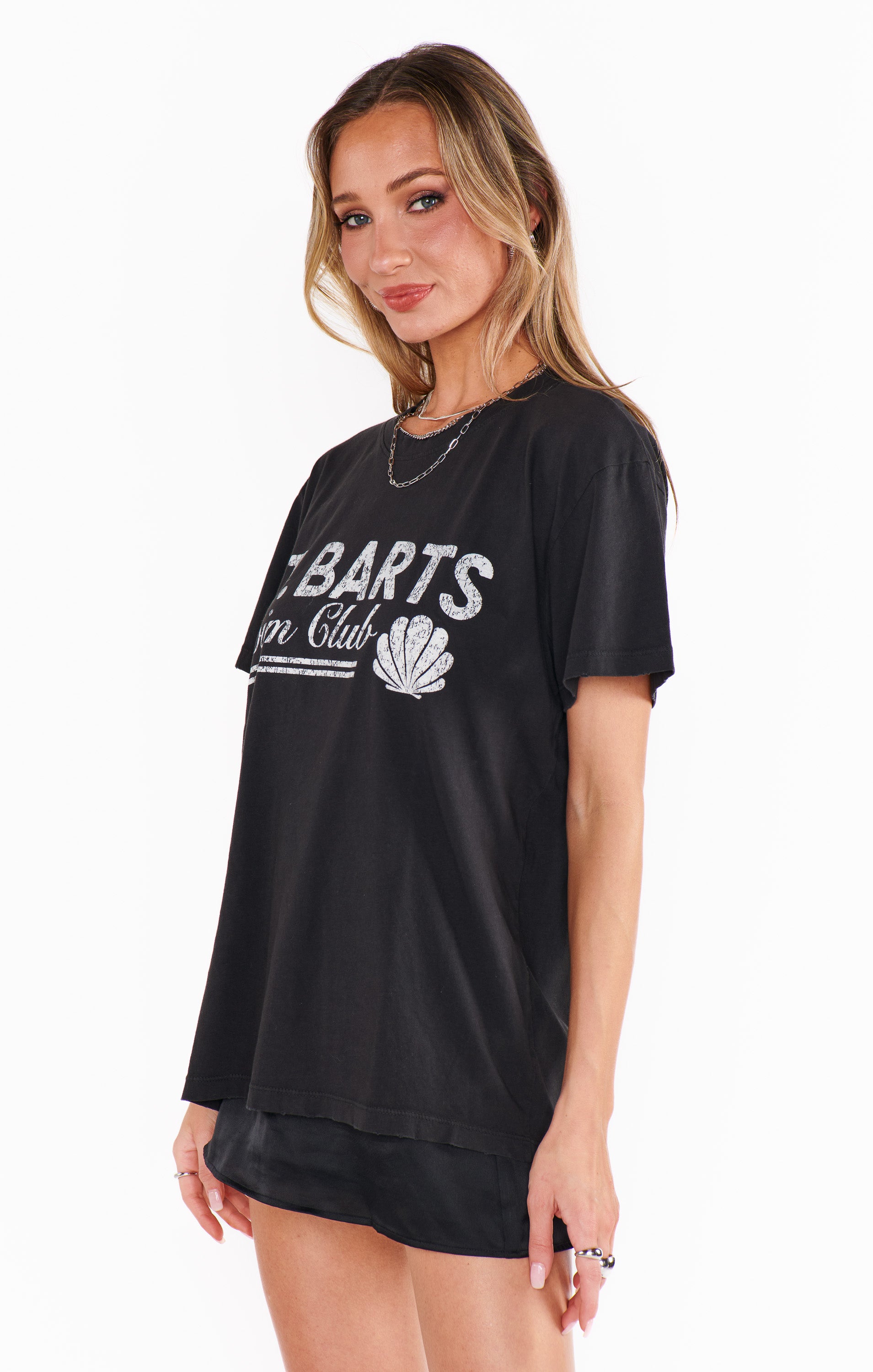 St Barts Graphic Travis Tee - Oversized Fit Casual Shirt