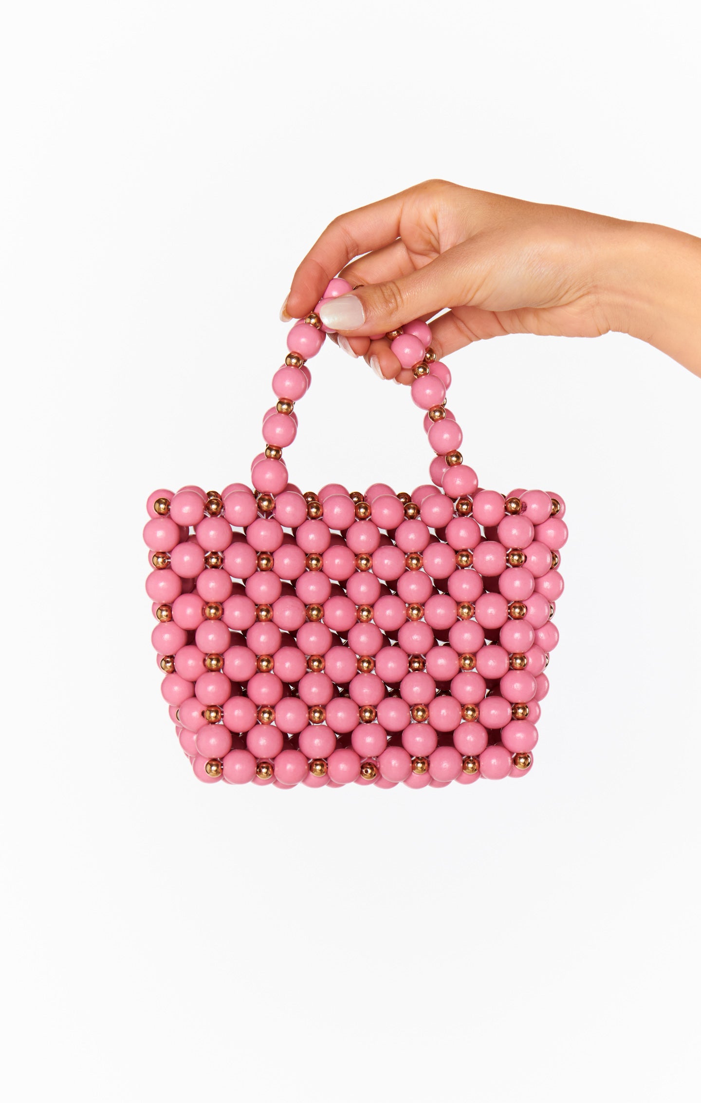Pink Beaded Purse - Willa Bag for All Occasions