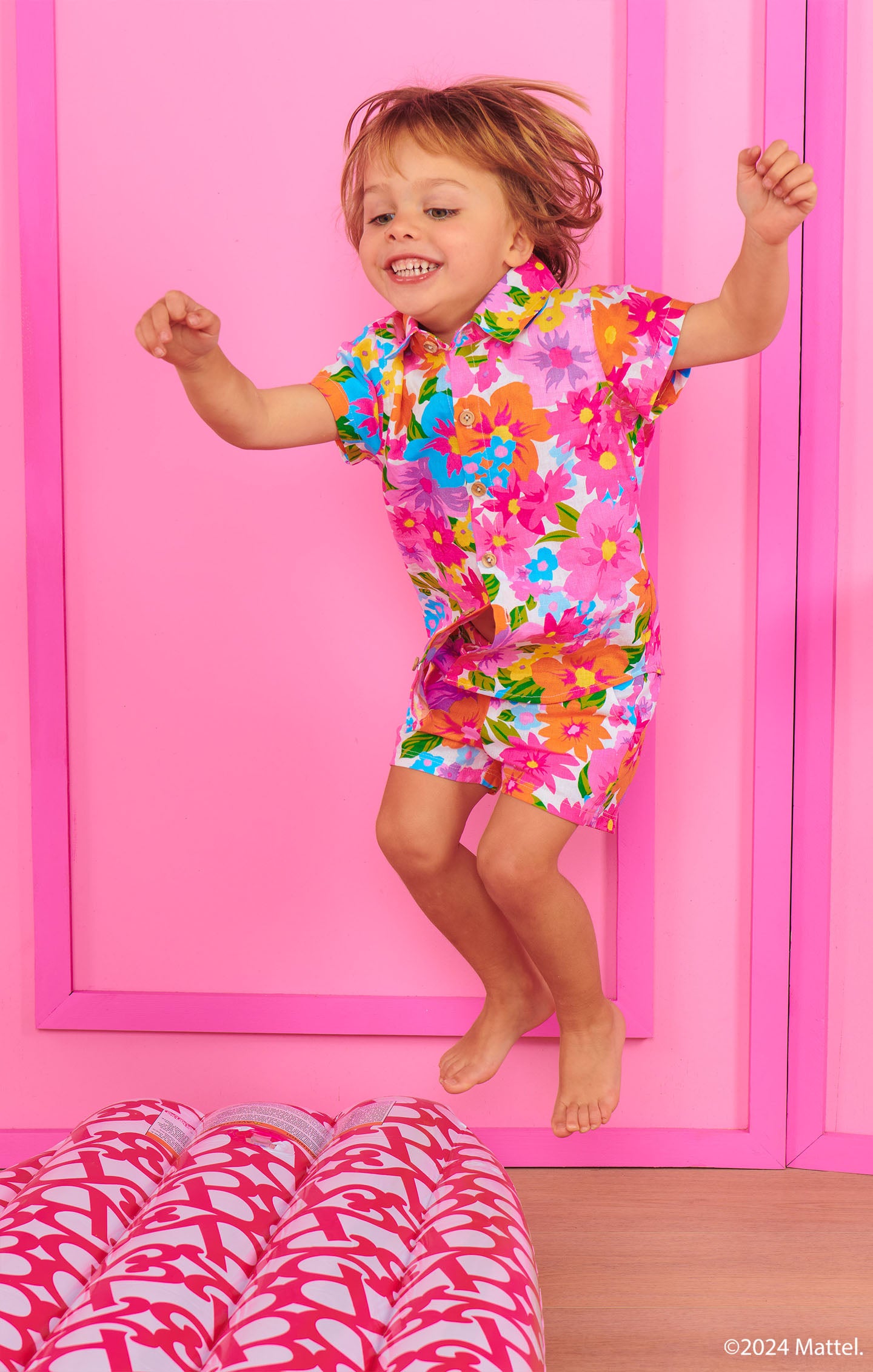 Barbie™ Blooms Lil Easy Shorts for Kids - Adjustable Waist