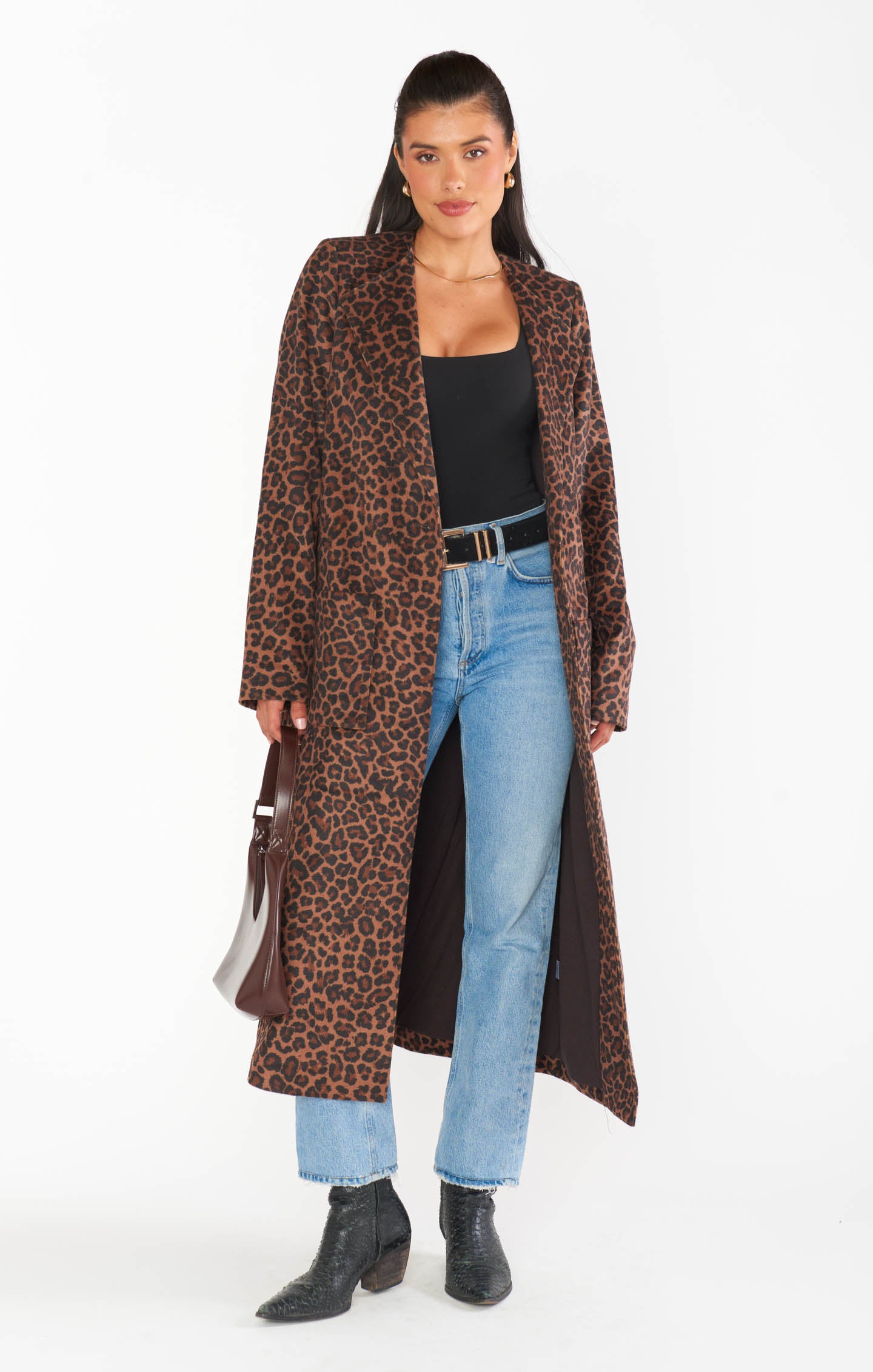 Leopard Print Jacket Amsterdam - Brushed Fleece for Women