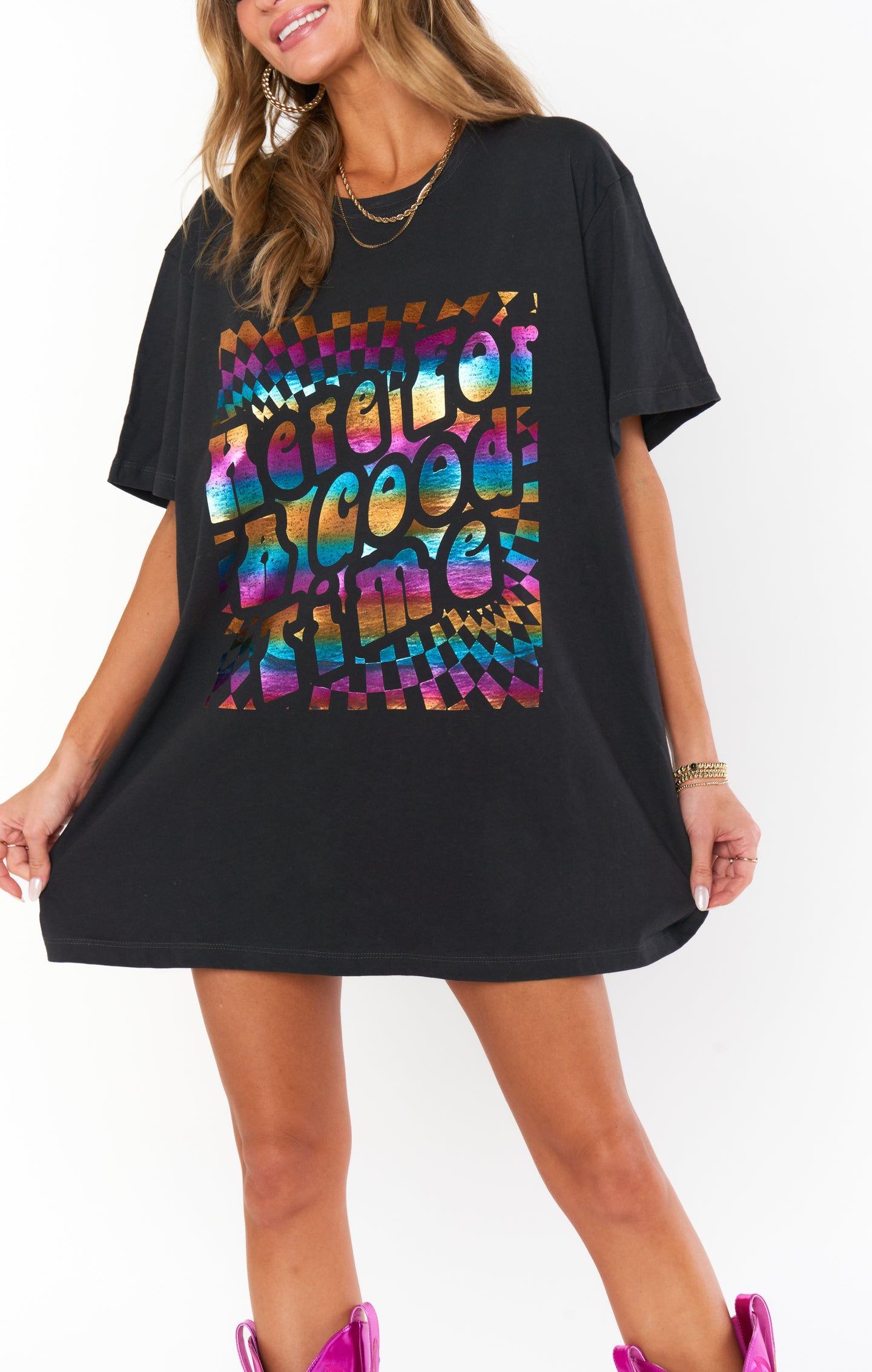 Women's 24 Hour Tee - Soft Cotton Relaxed Fit Graphic T-Shirt