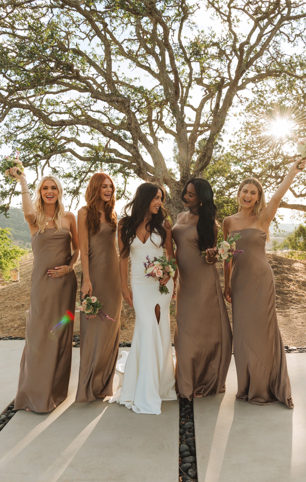 Taylor Tube Maxi Dress in Luxe Satin for Special Events