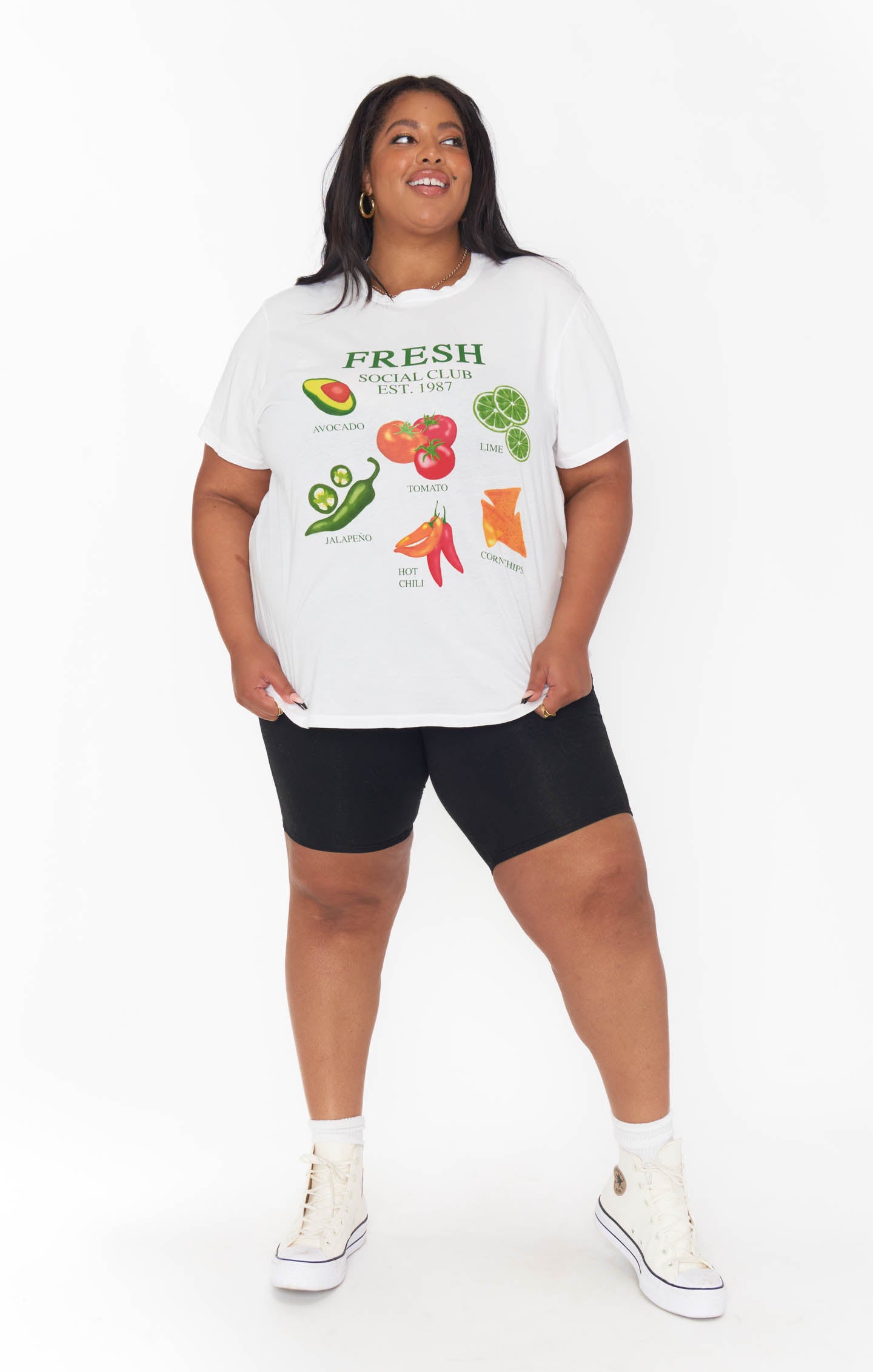 Thomas Graphic Tee - Fresh Cotton Scoop Neck T-Shirt