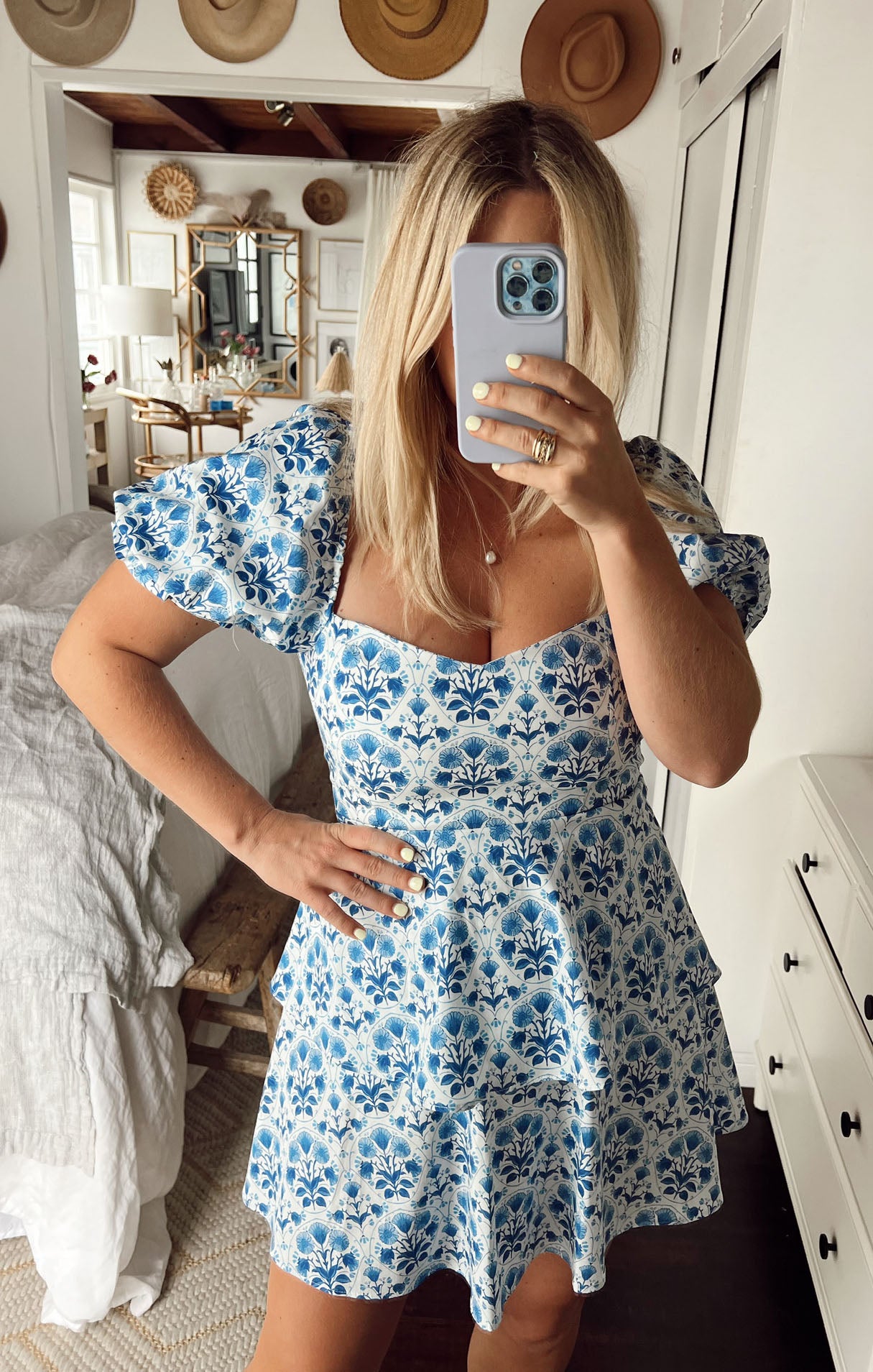 Margaux Mini Floral Corset Back Dress for Women