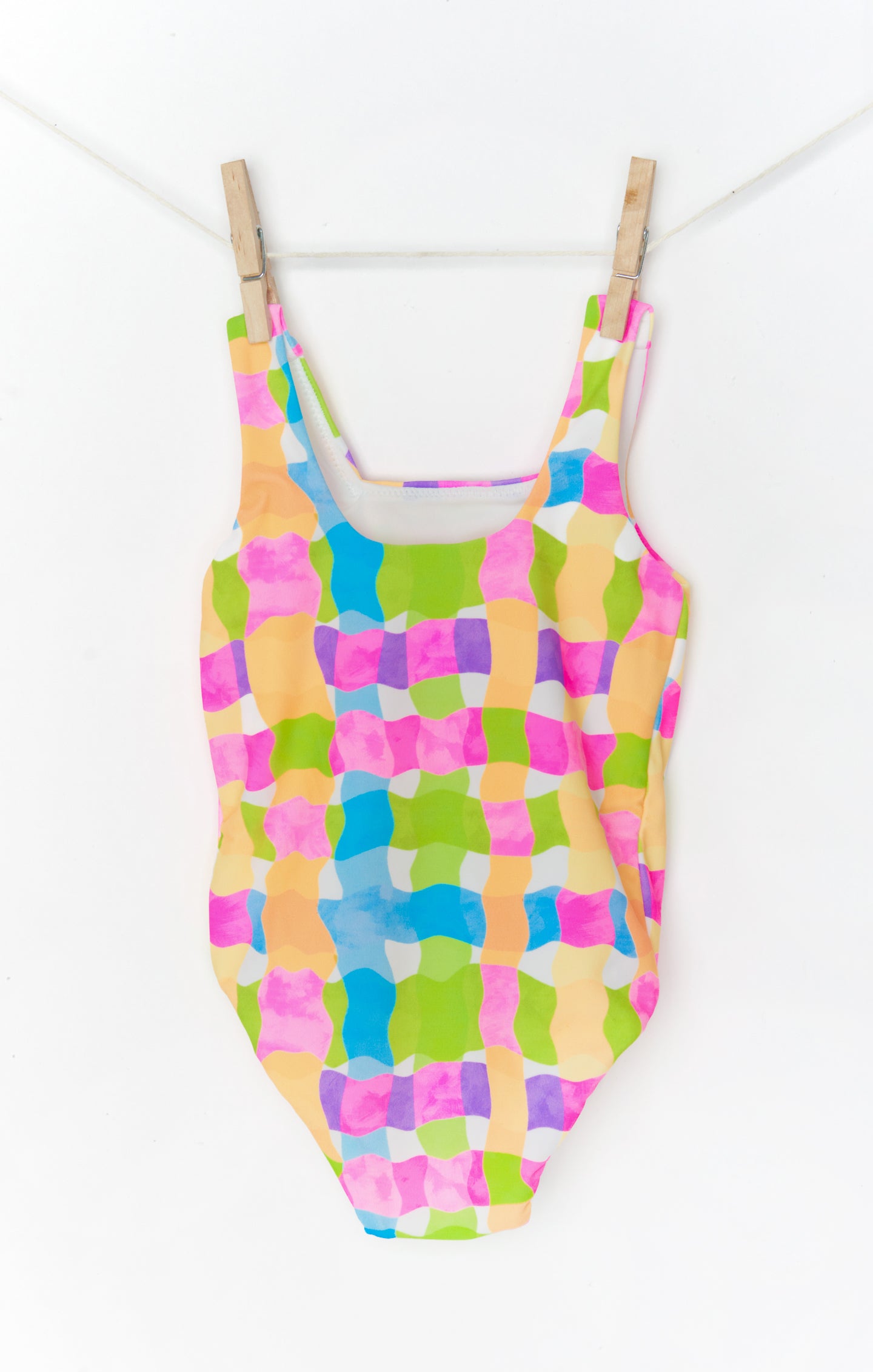 Little Babe Beach Picnic Baby One Piece - Thick Straps & Comfy Fit
