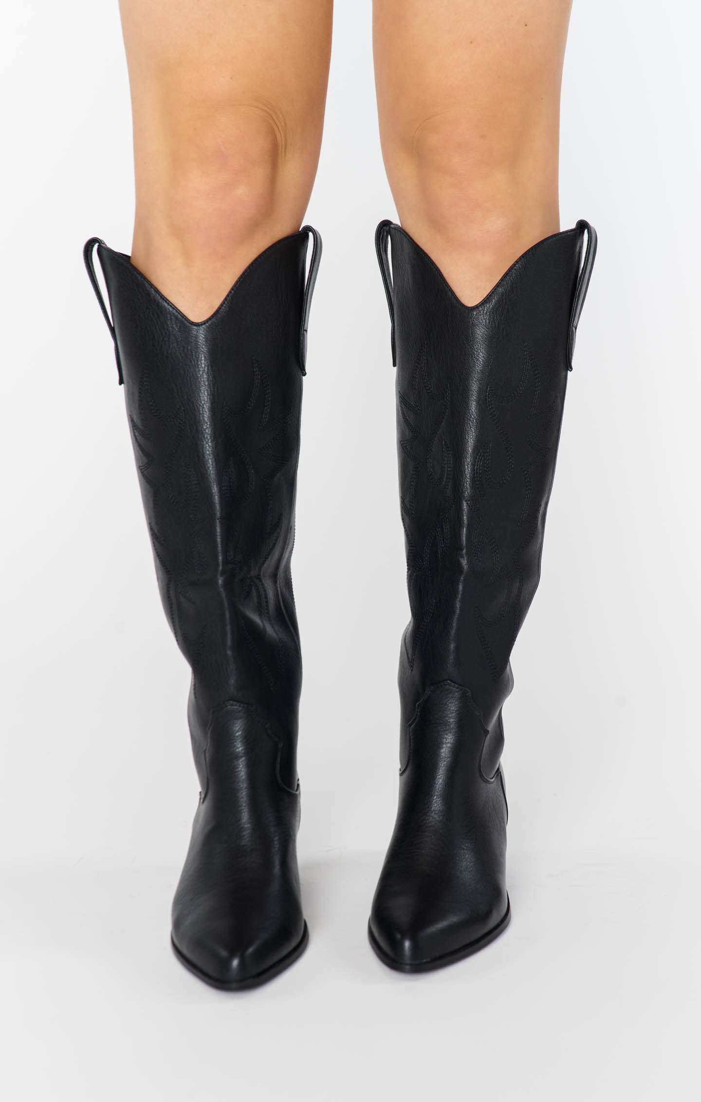 Billini Black Wide Calf Boots for Women - Comfort Fit