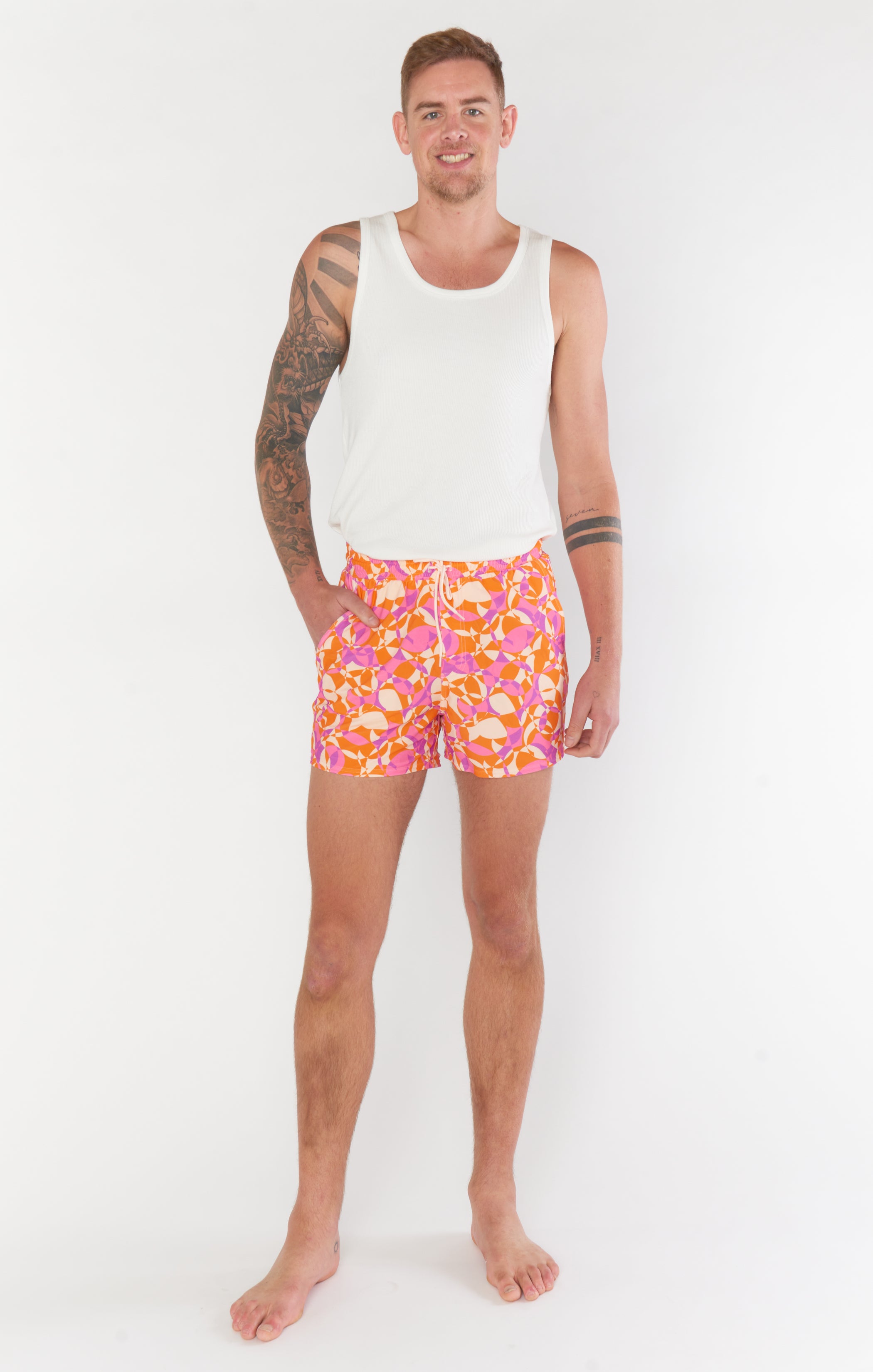 Jamie Kidd Sunset Daiquiri Men's Swim Trunks