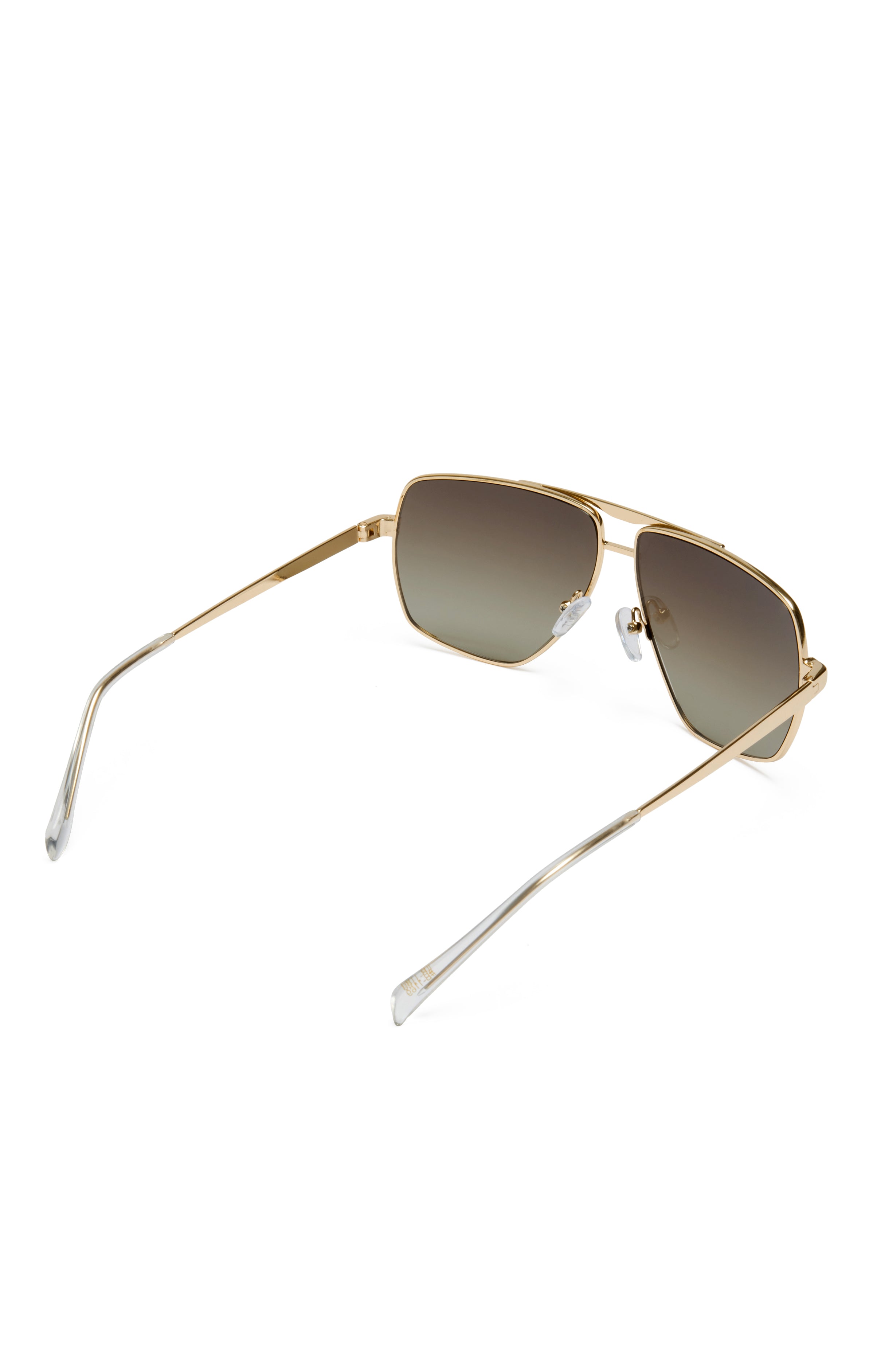 Banbé Grace Light Gold-Taupe Fade Aviator Sunglasses