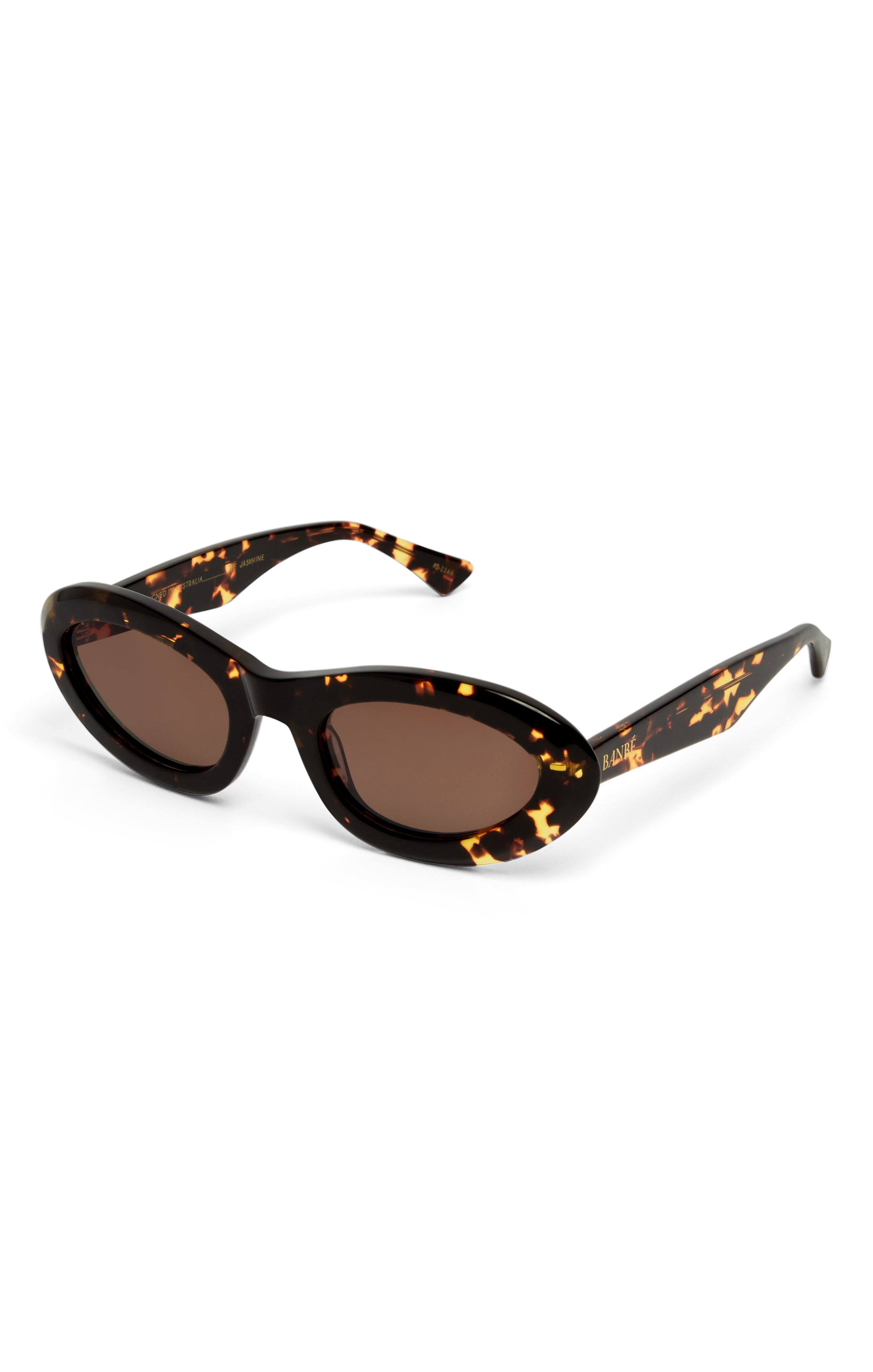 Banbè The Jasmine Tortoise Shell Cat-Eye Sunglasses