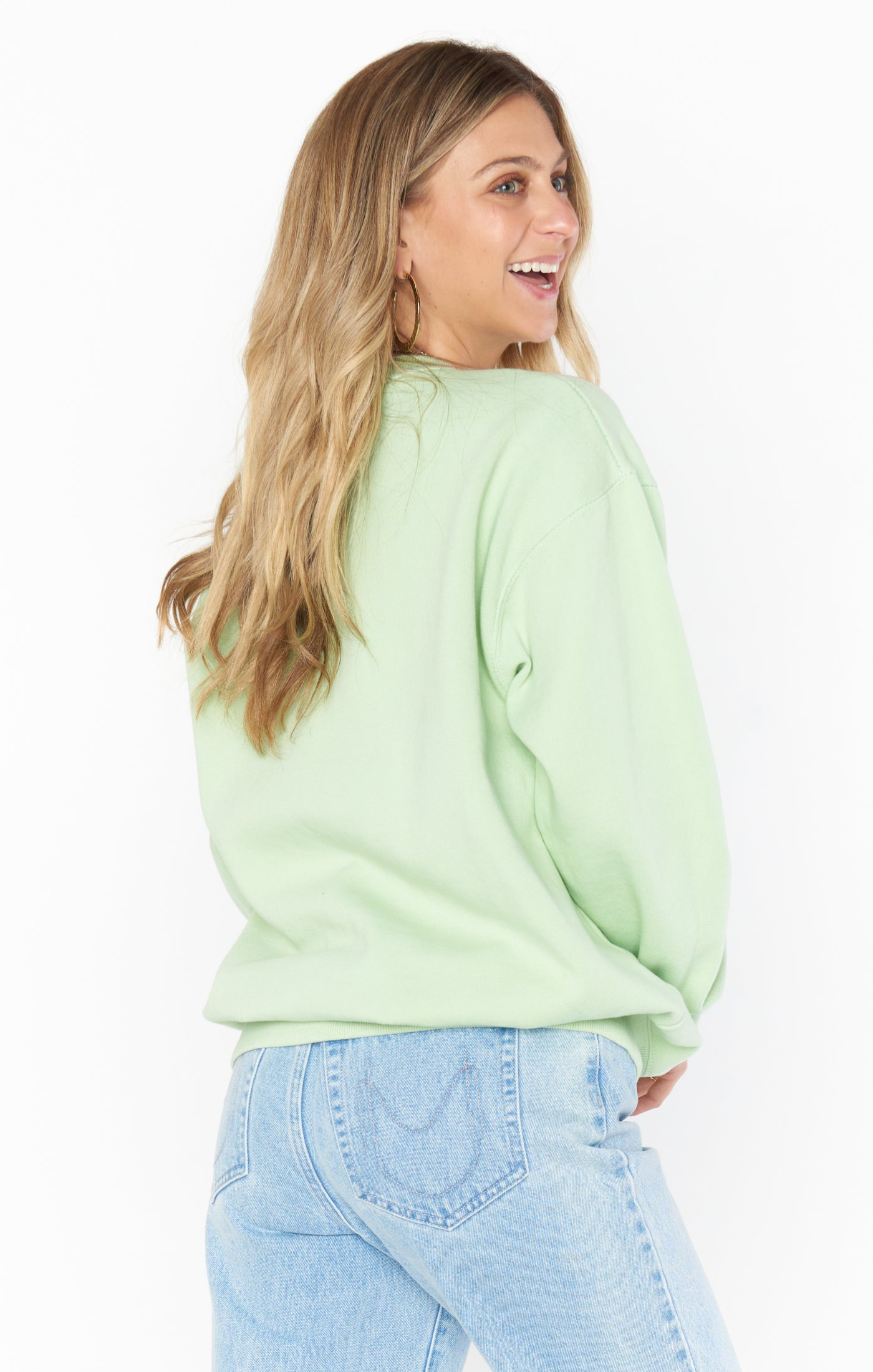 Stanley Floral Graphic Crewneck Sweatshirt - Oversized Fit