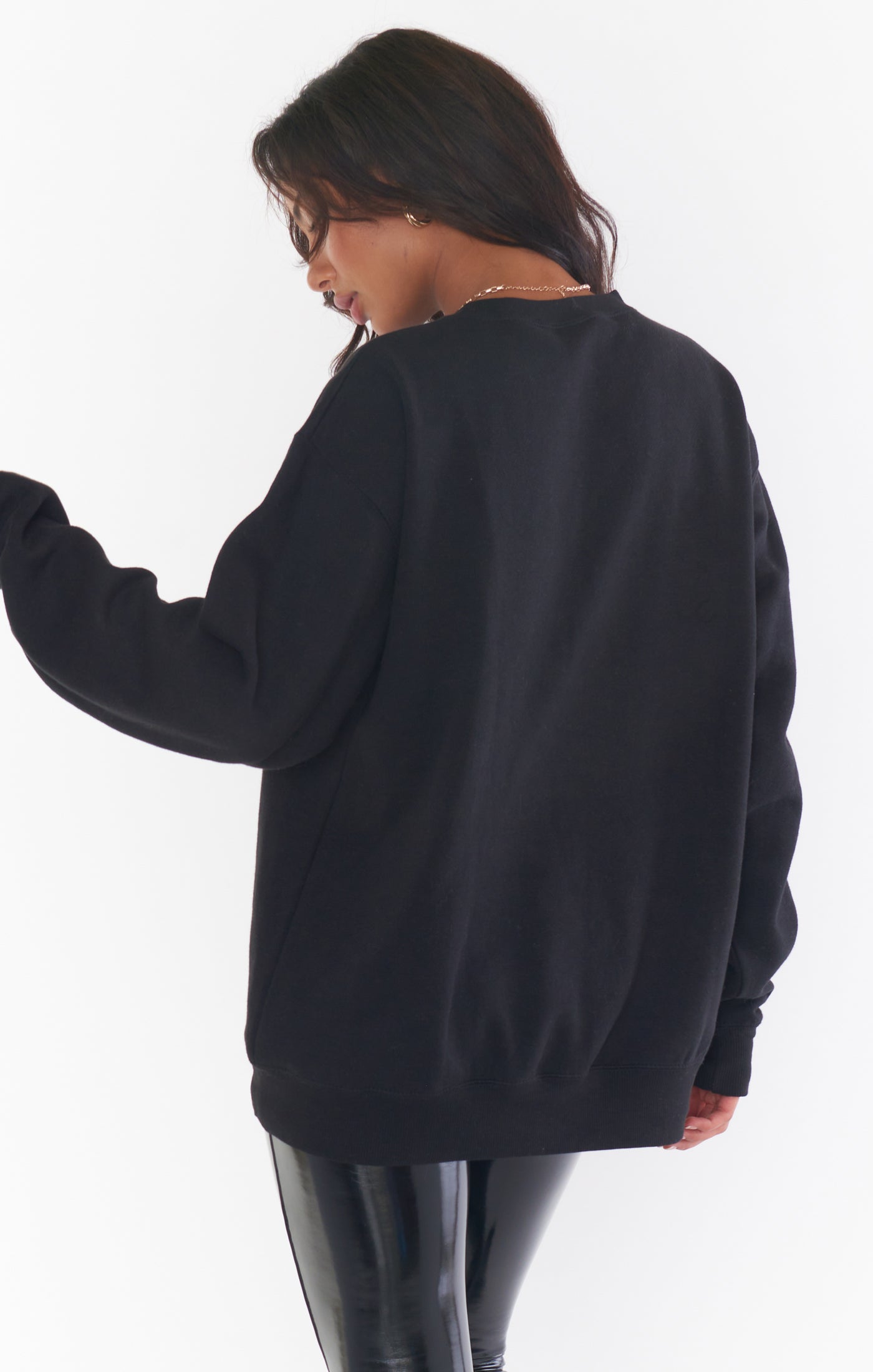 Stanley Ski The Sky Graphic Oversized Crewneck Sweatshirt