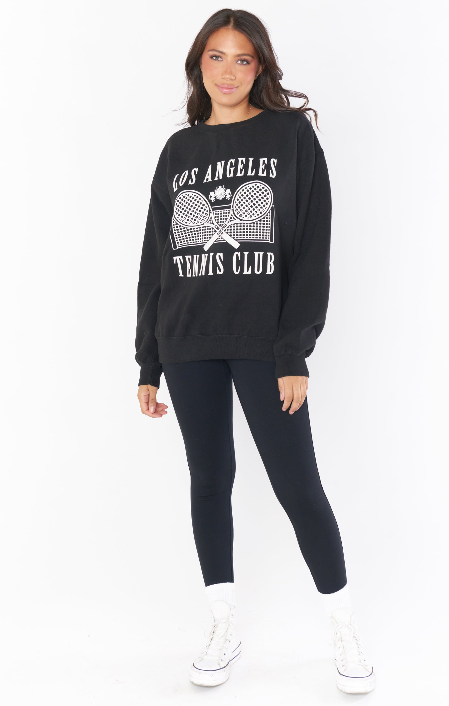Stanley Tennis Club Graphic Oversized Sweatshirt
