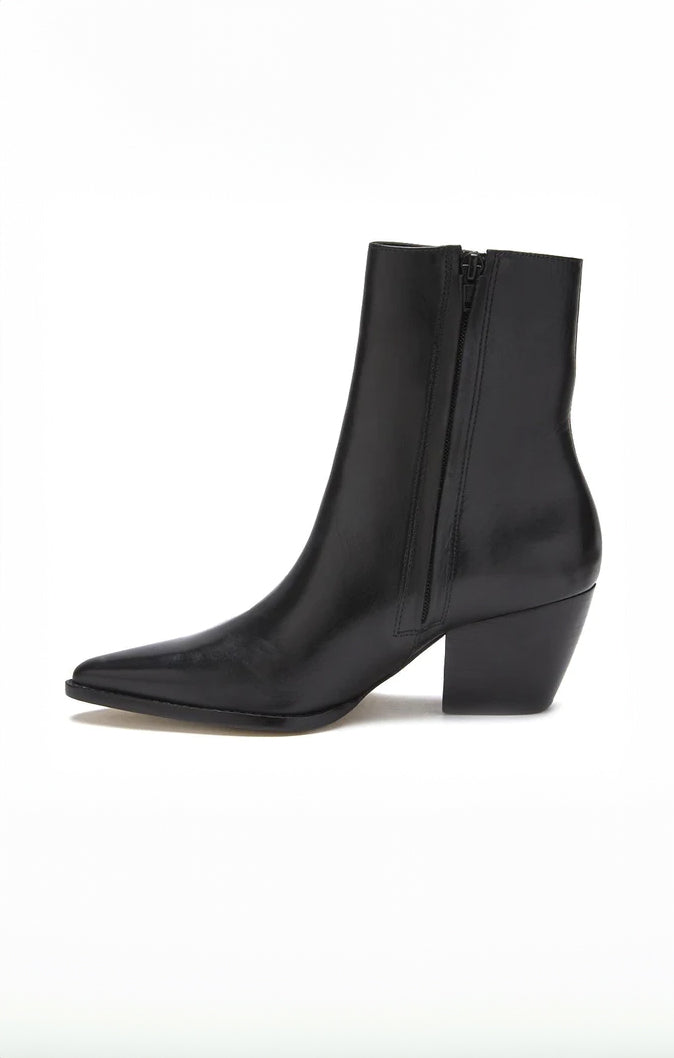 Matisse Caty Mid-Calf Leather Boots in Black