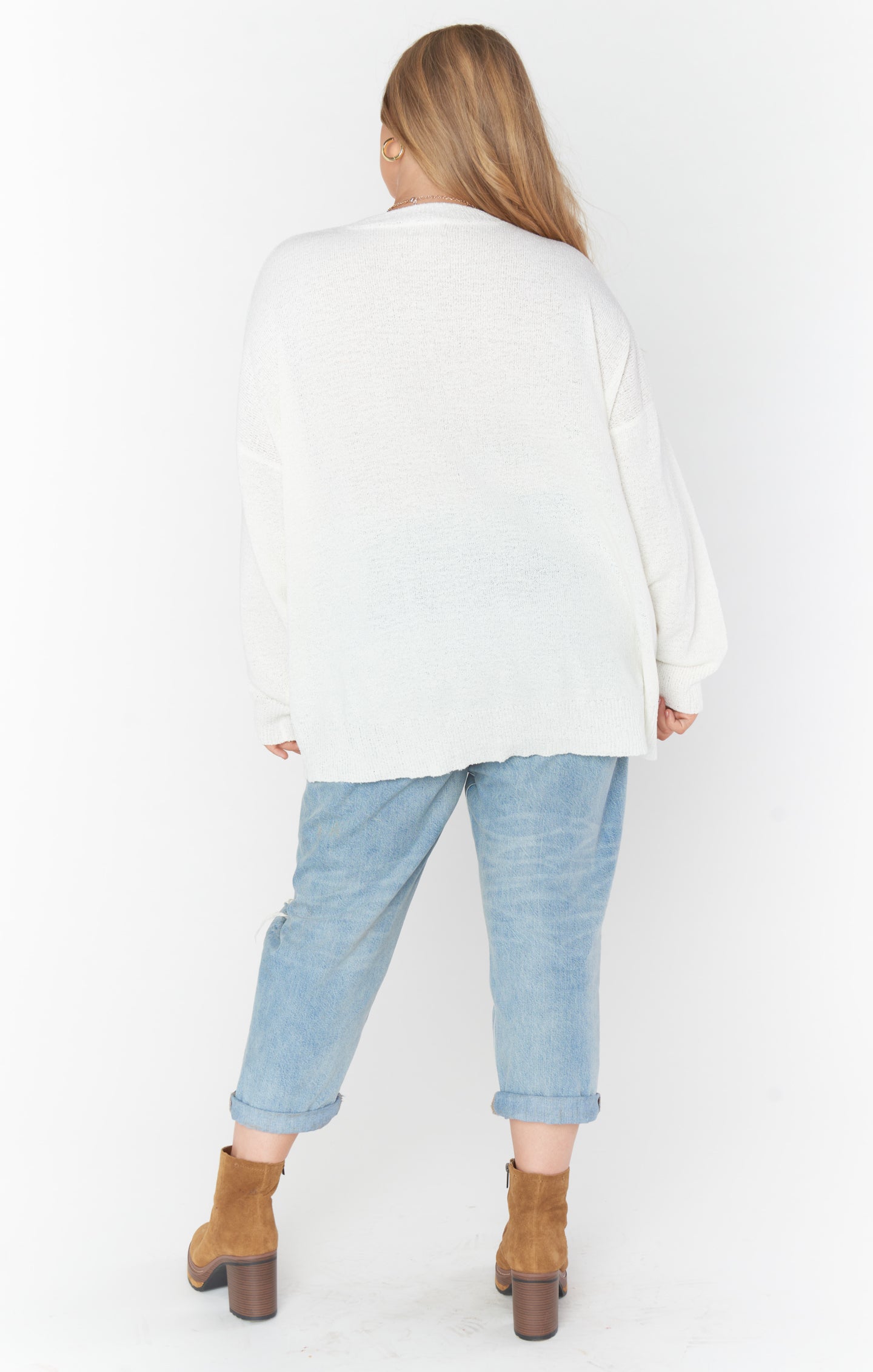 Cognac Howdy Knit Sweater - Woodsy Style for Women