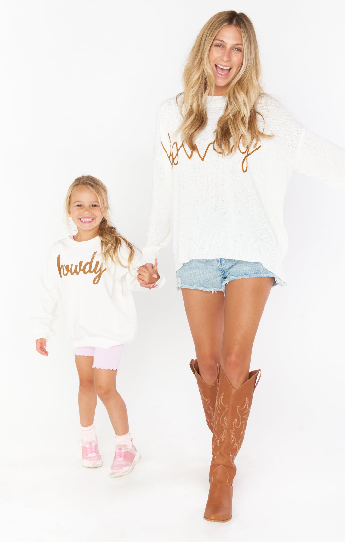 Cognac Howdy Knit Sweater - Woodsy Style for Women
