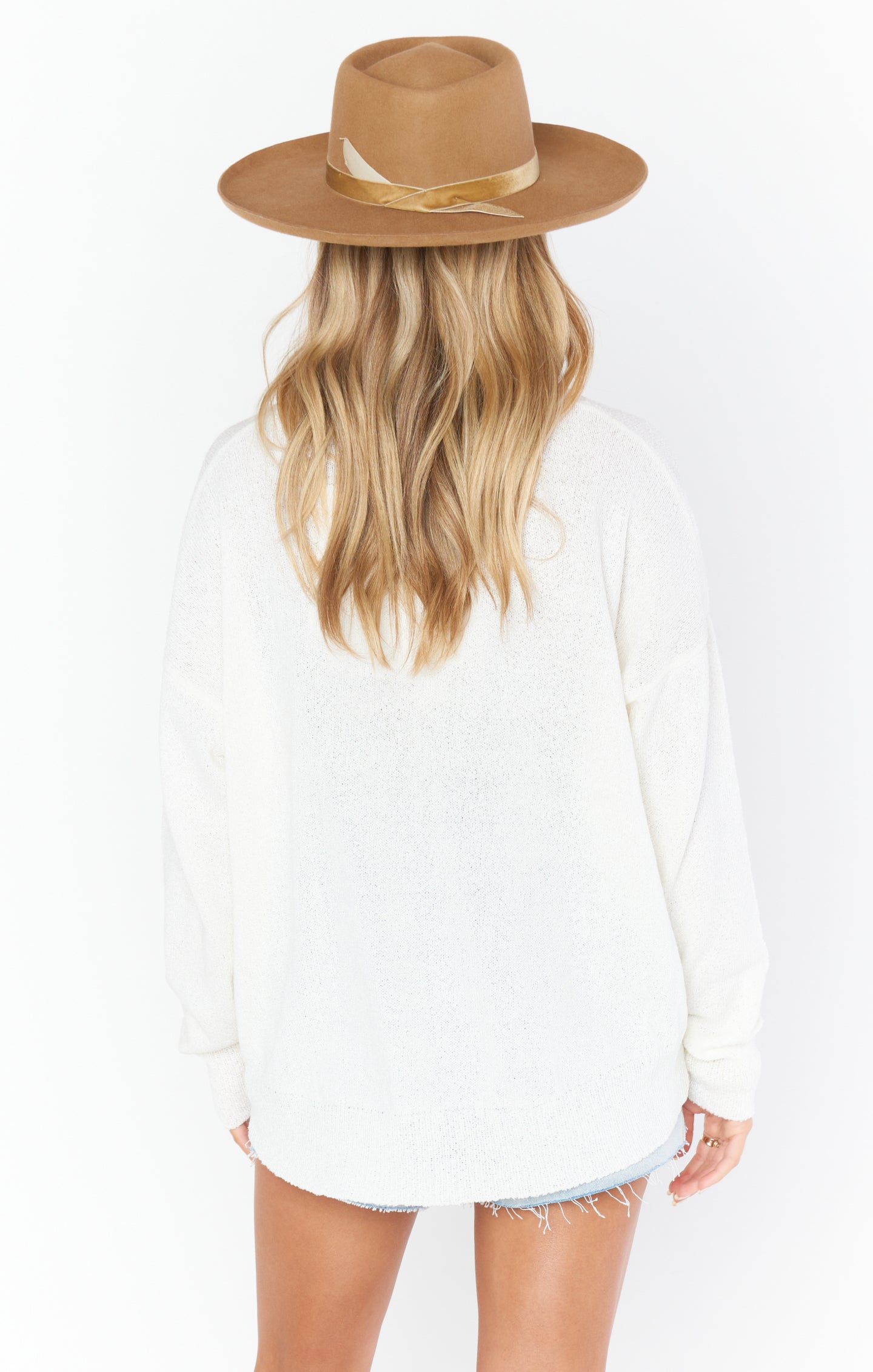 Cognac Howdy Knit Sweater - Woodsy Style for Women