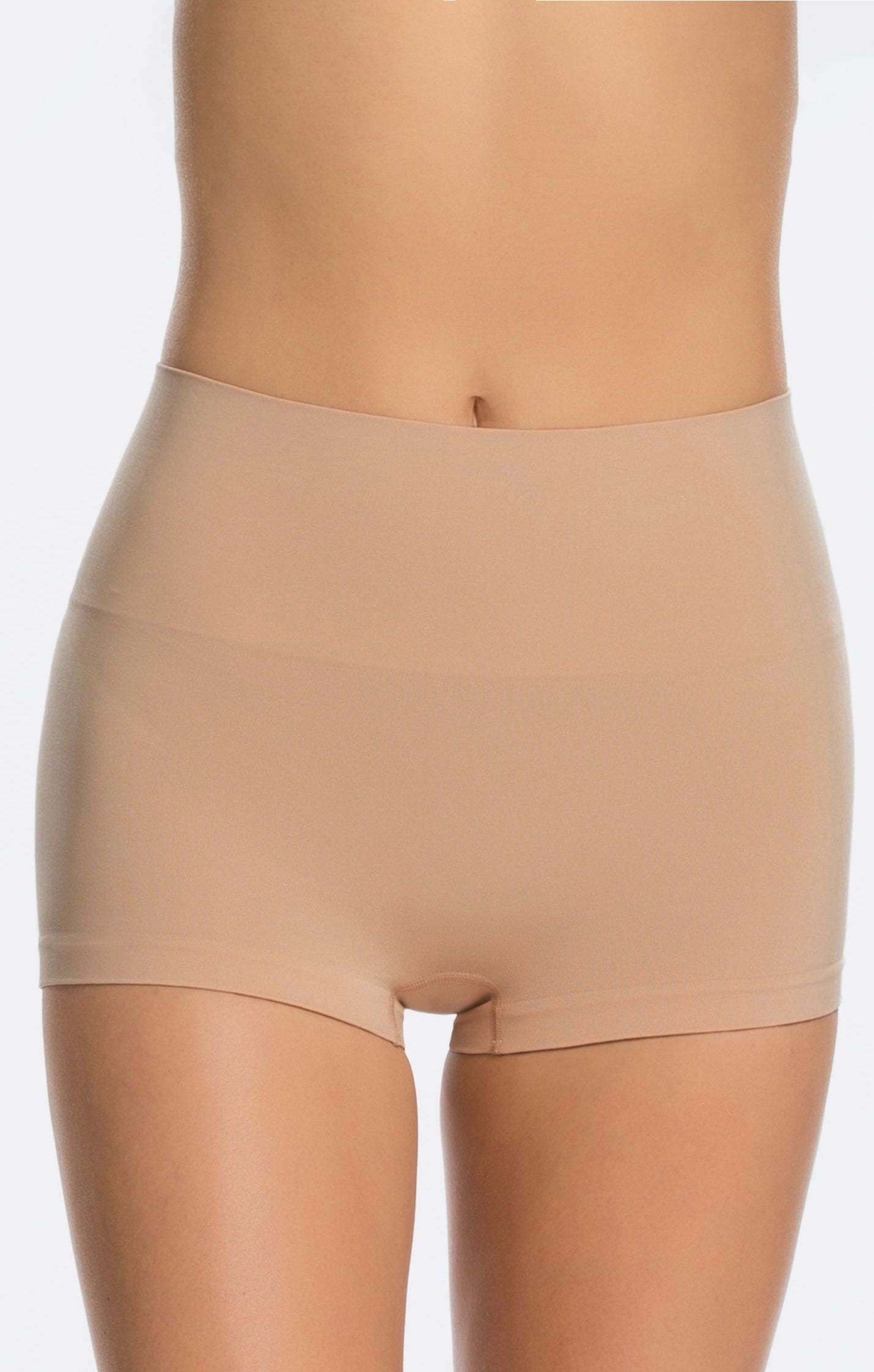 SPANX EcoCare Seamless Boyshorts in Toasted Oatmeal
