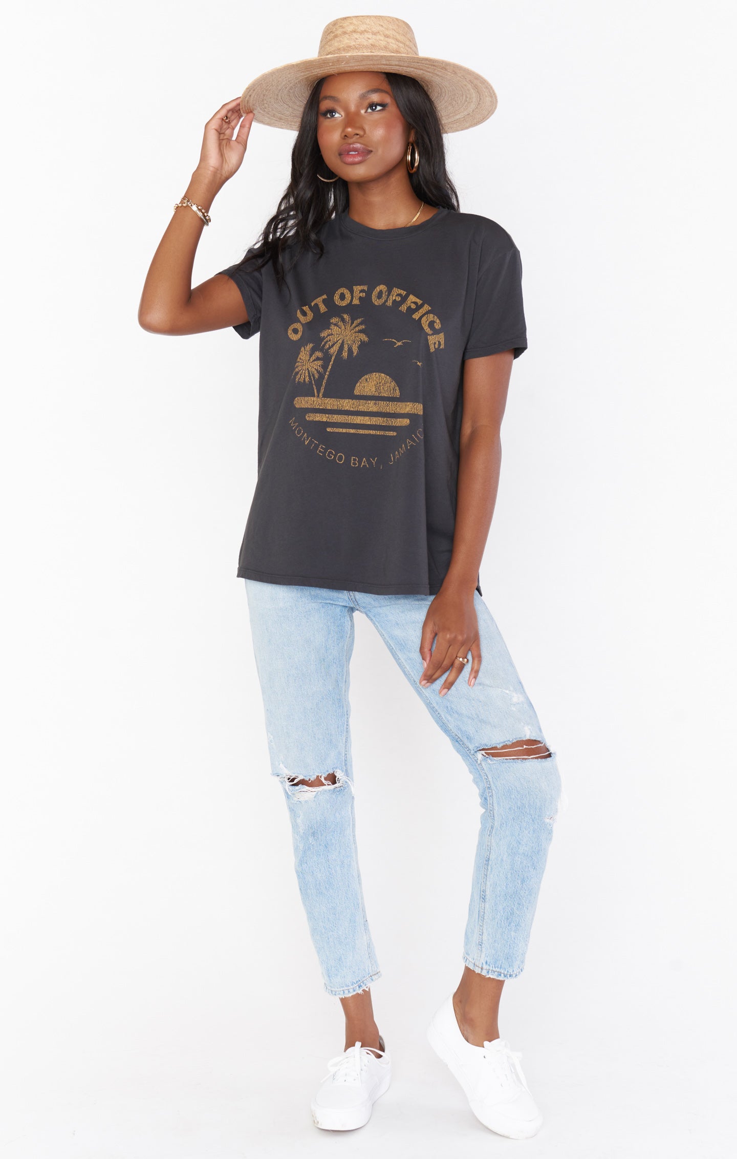 Thomas Graphic Tee - Out of Office Vacation Cotton Top
