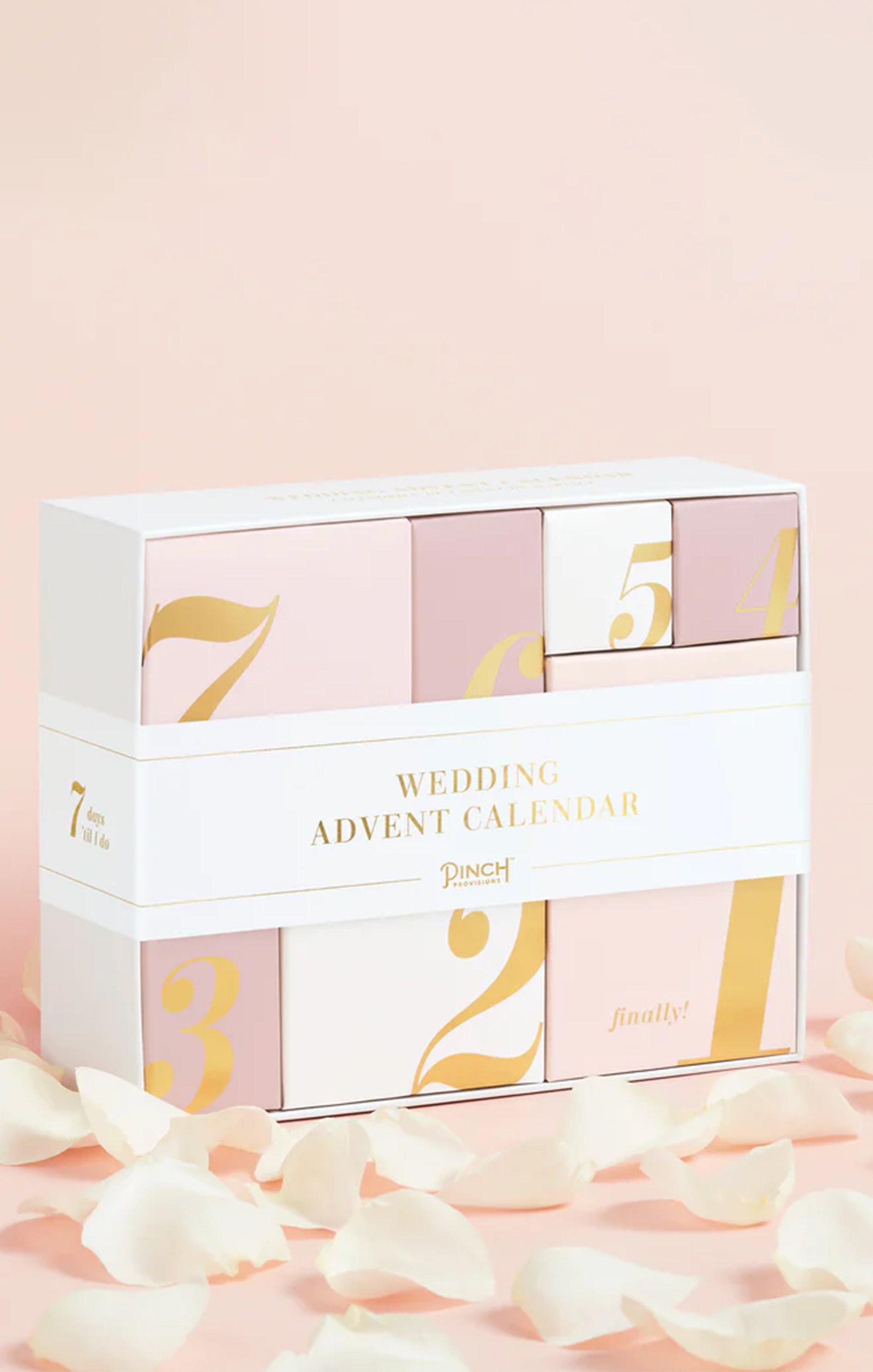 Bridal Advent Calendar Gift Set by Pinch Provisions - White
