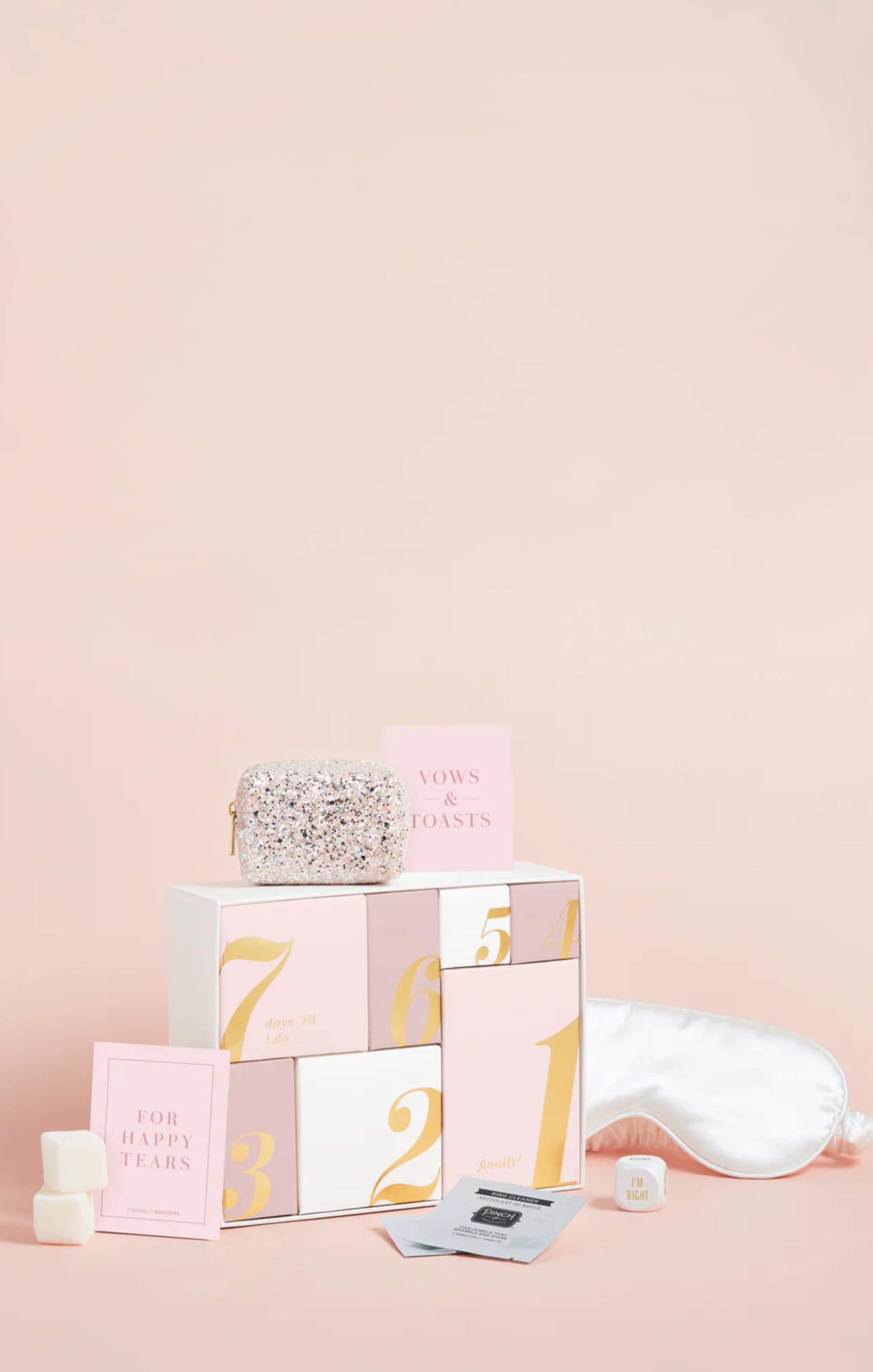 Bridal Advent Calendar Gift Set by Pinch Provisions - White