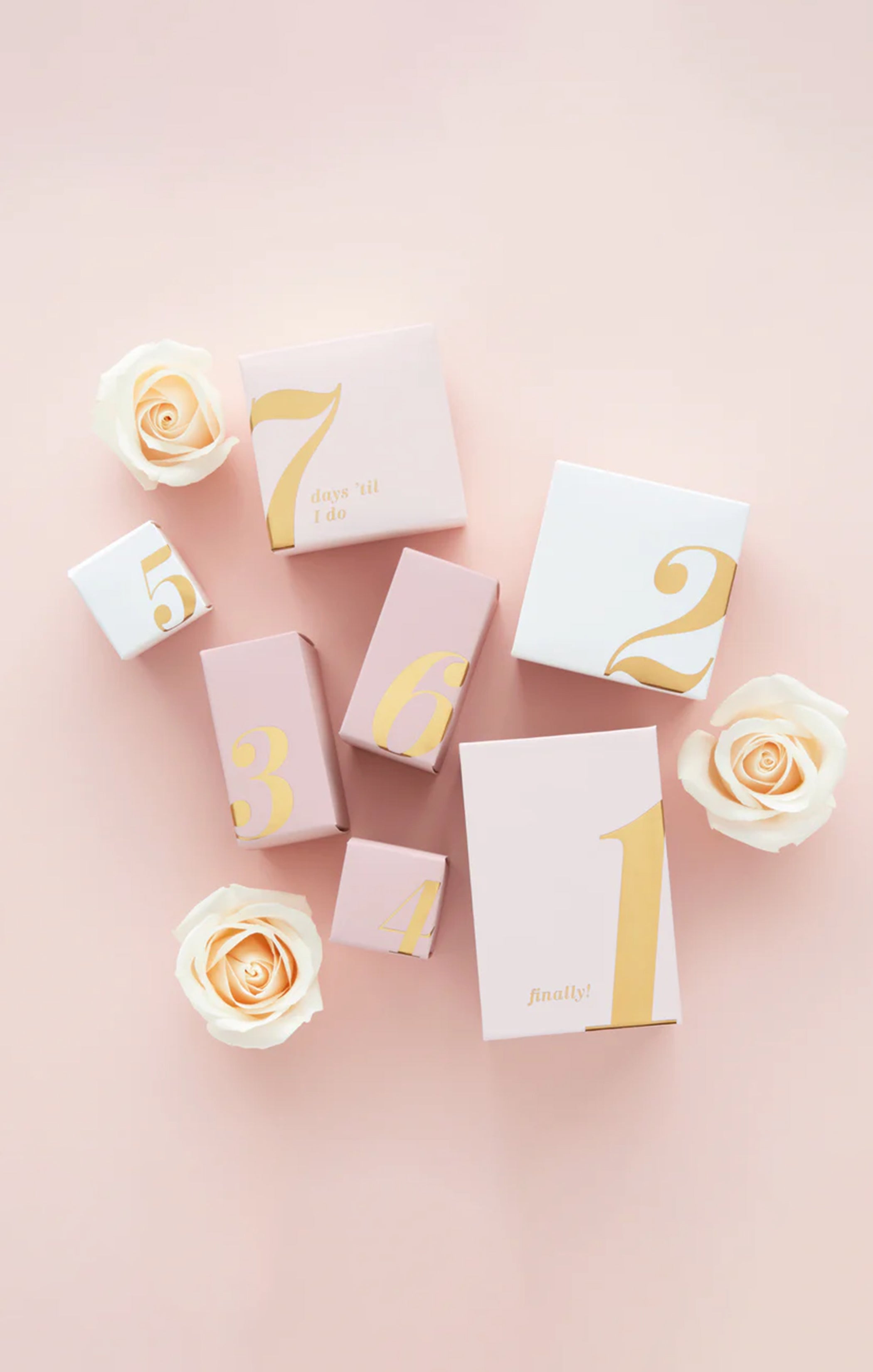Bridal Advent Calendar Gift Set by Pinch Provisions - White