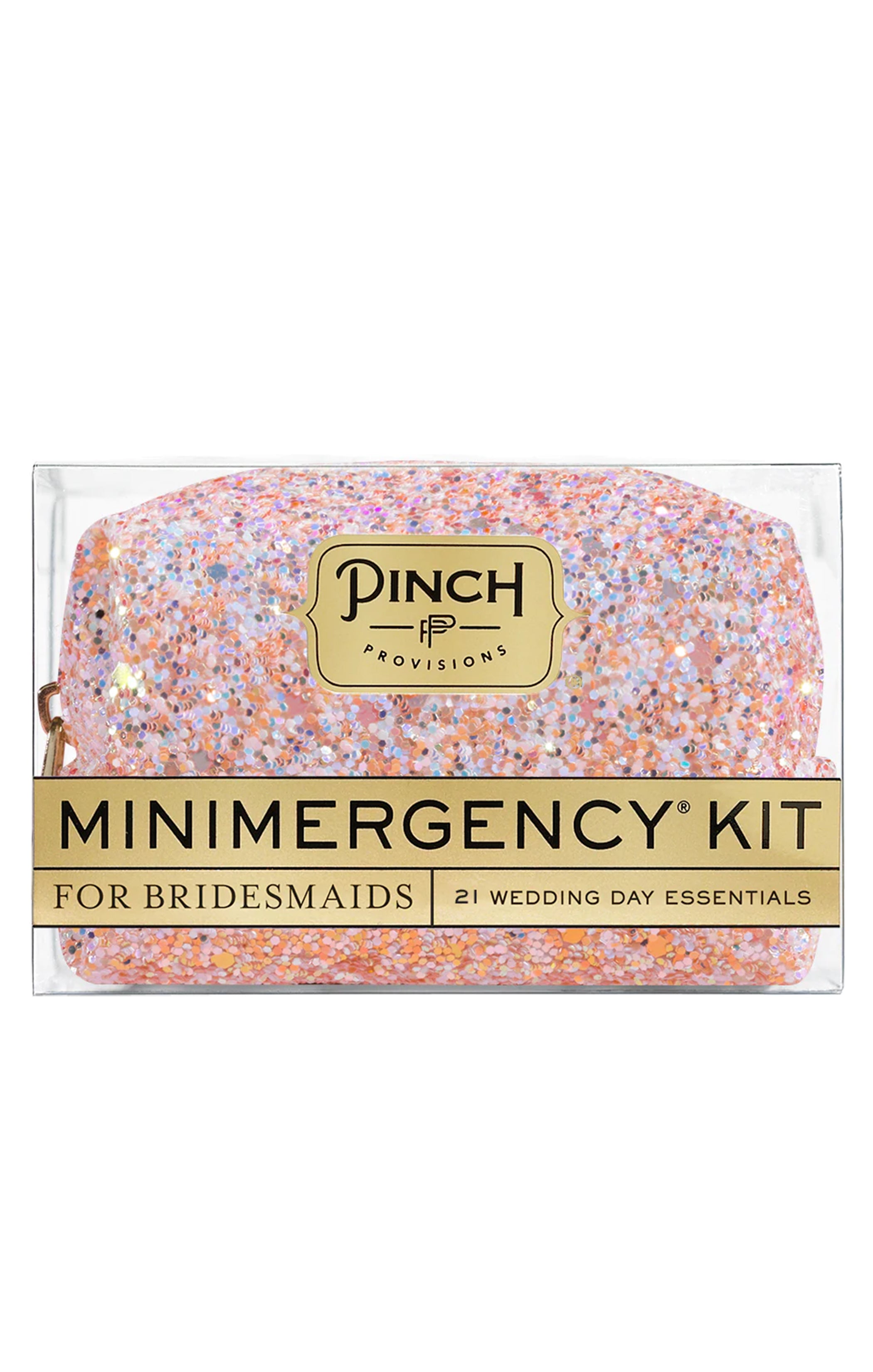 Bridesmaid Emergency Kit by Pinch Provisions - Rose Glitter