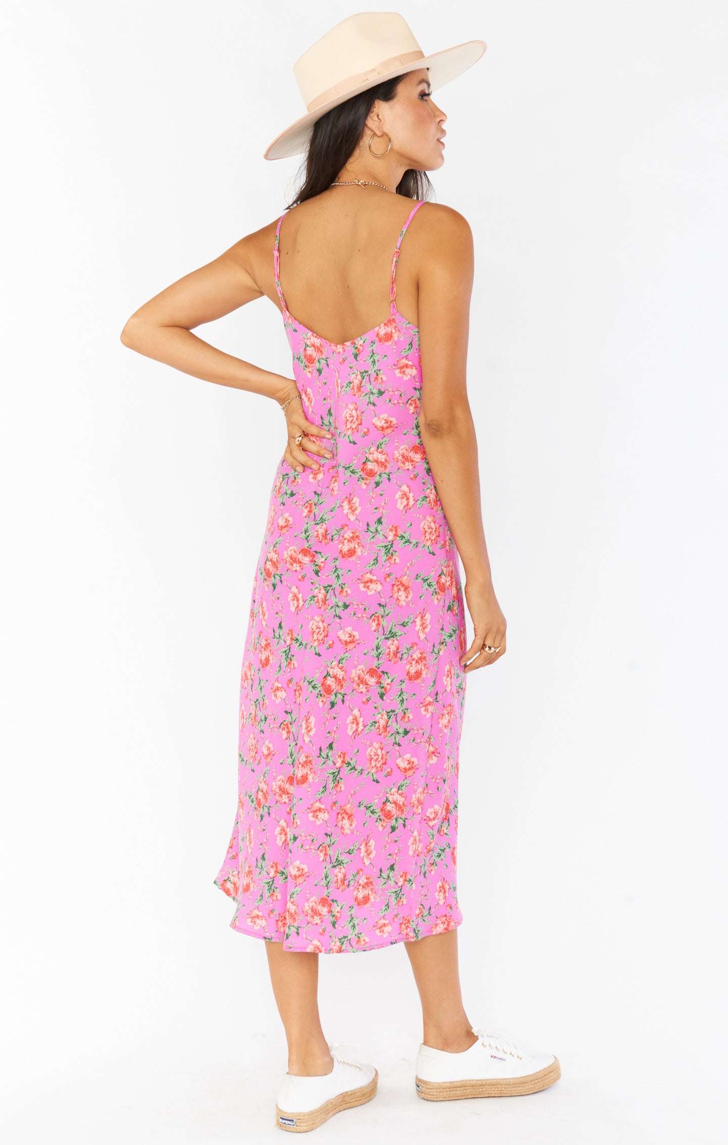 Floral V-Neck Slip Dress - Zio by Chantelle