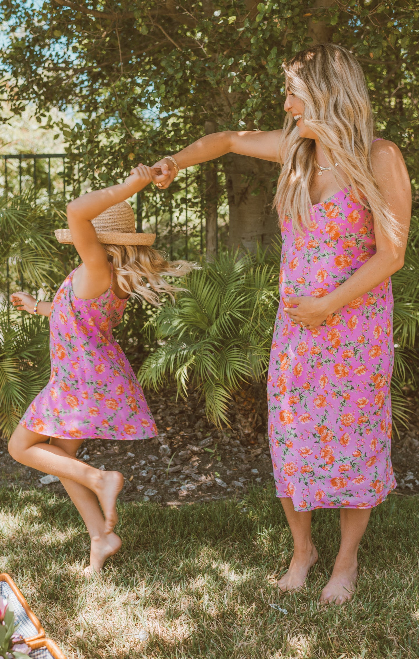 Floral V-Neck Slip Dress - Zio by Chantelle