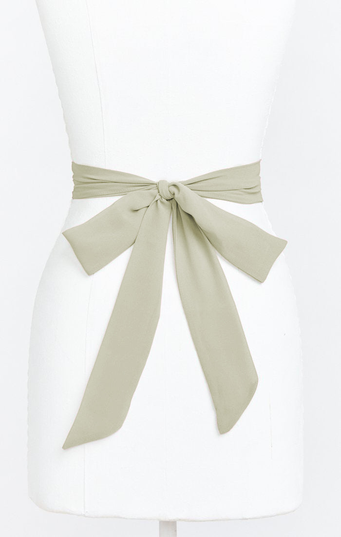 Moss Green Bridesmaid Sash - Regular & Long Lengths