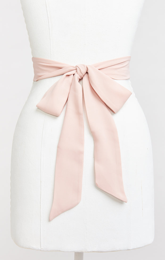 Bridesmaid Sash in Dusty Blush - Regular & Long Lengths