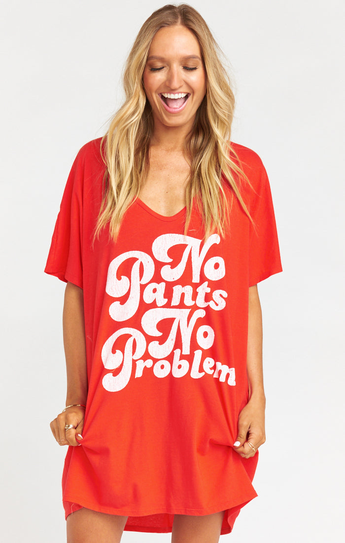 Benji Tunic - Oversized Soft Tee for Women | Comfy Netflix & Chill Top