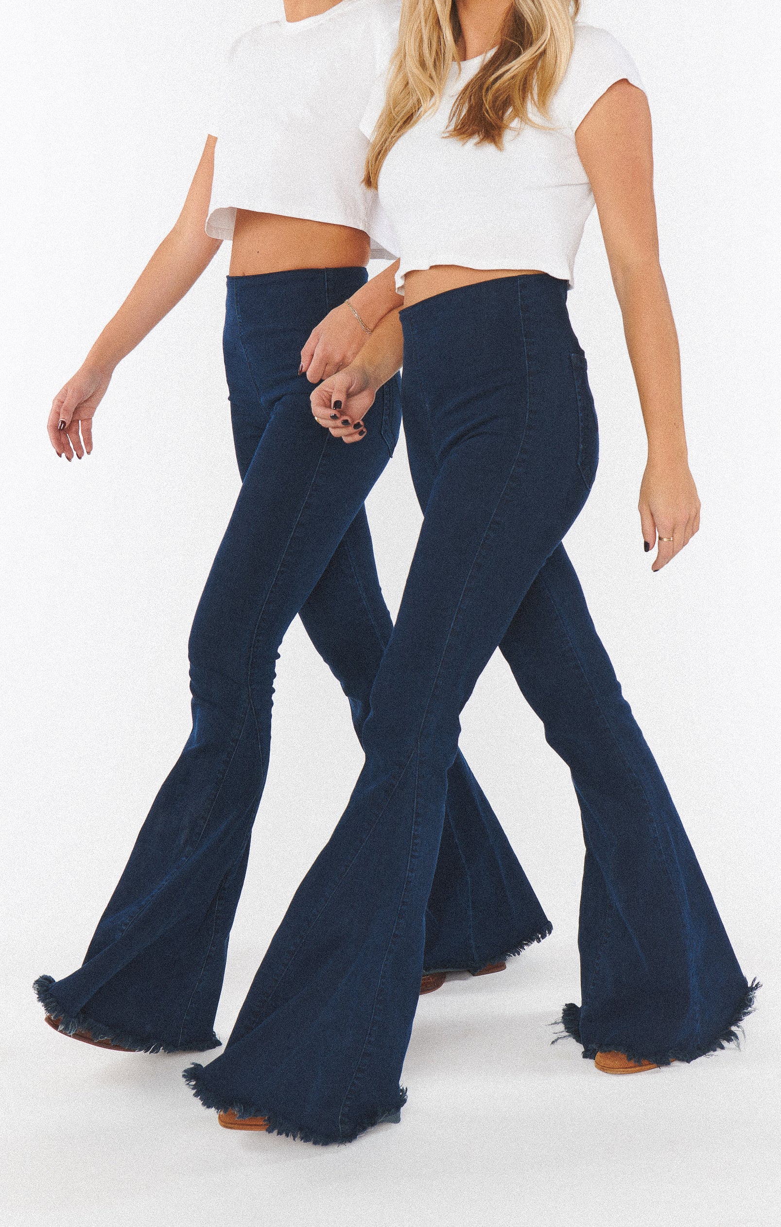 Berkeley Bells High Waisted Super Flare Jeans - Short 32.5" Inseam