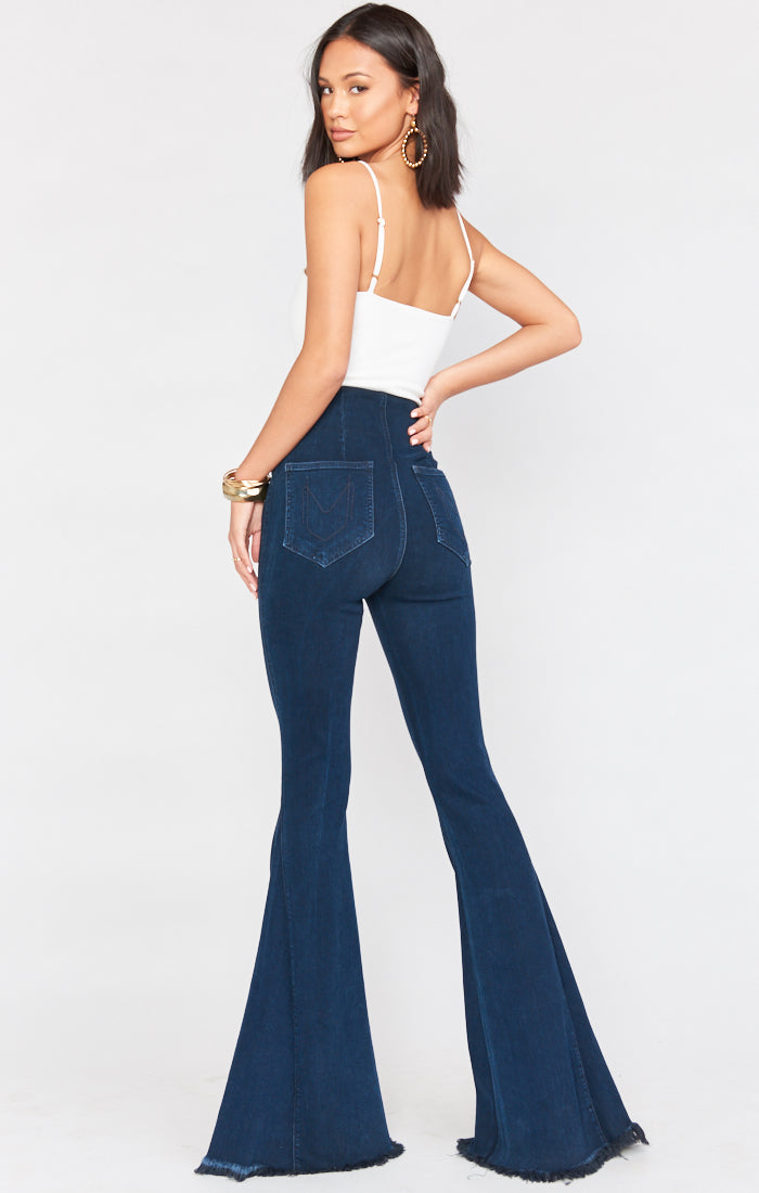 Berkeley Bells High Waisted Flare Jeans - 34.5" Inseam