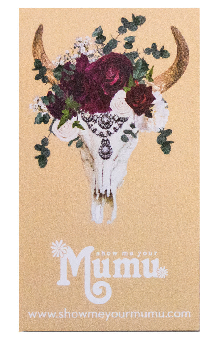 Mumu Gift Card $250 - Physical Gift Card for Last-Minute Gifts