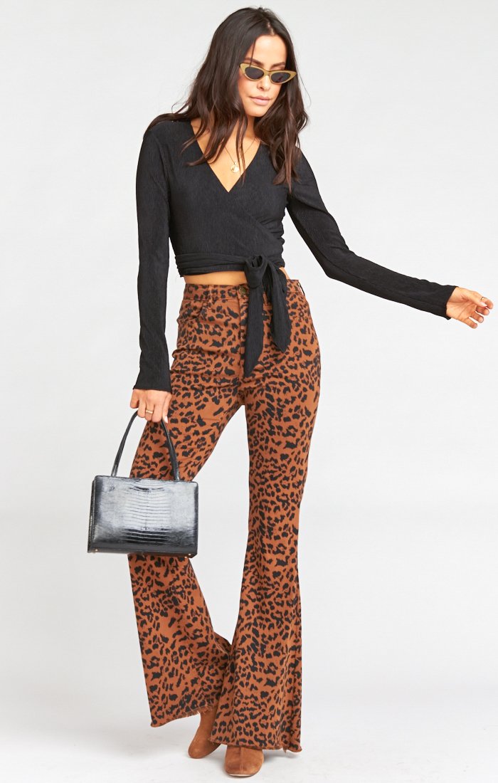 Cam Cam Zip-Up Bell Bottoms – Stylish Flared Pants