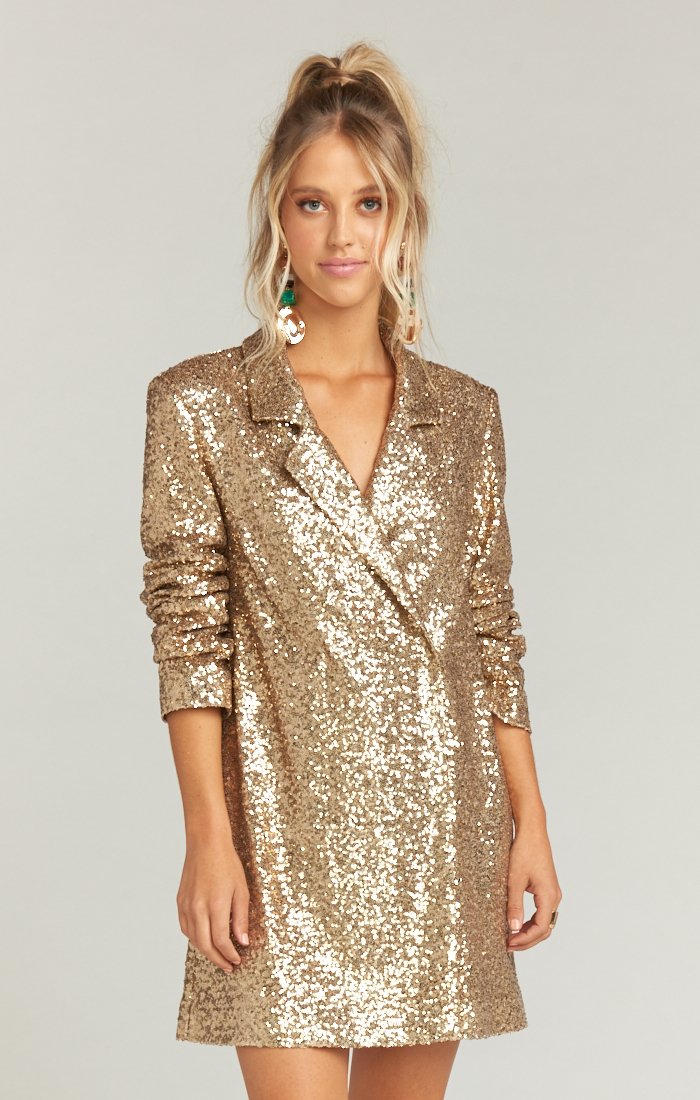 Bazel Women's Blazer Dress - Tailored Office Wear