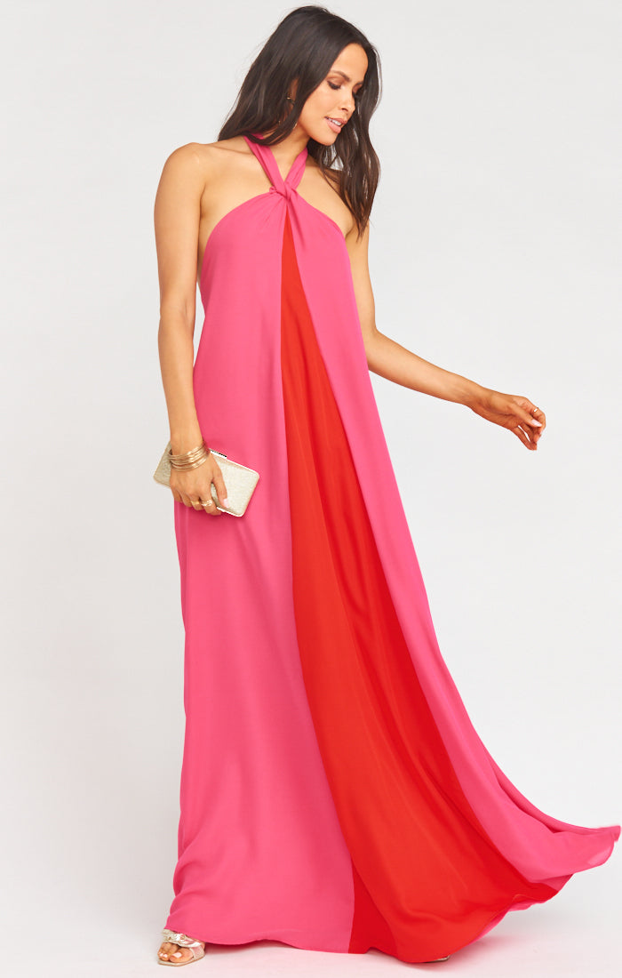 Twist and Turn Maxi Dress - Flowy Summer Dress for Women