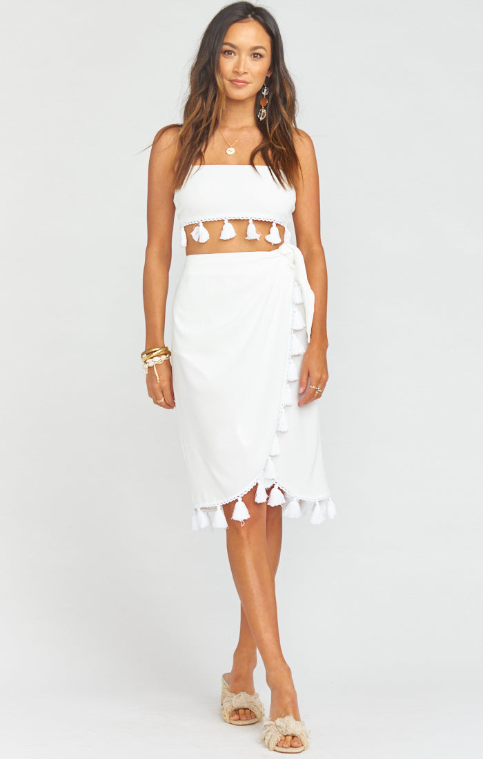 Anjolie Boho Wrap Skirt – Flowy & Stylish