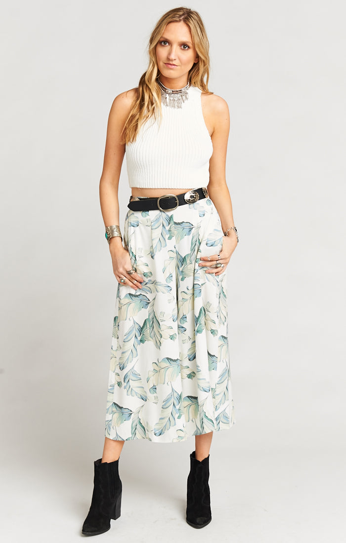 Fringed Moss Mini Skirt | 100% Polyester | Made in USA