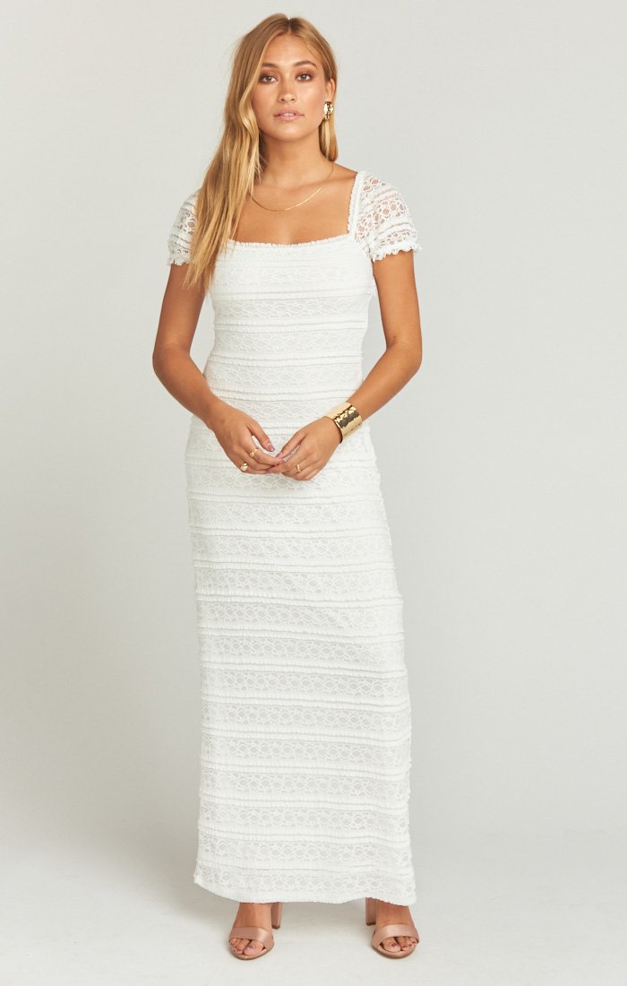 Stella Tiered Ruffle Maxi Dress for Weddings